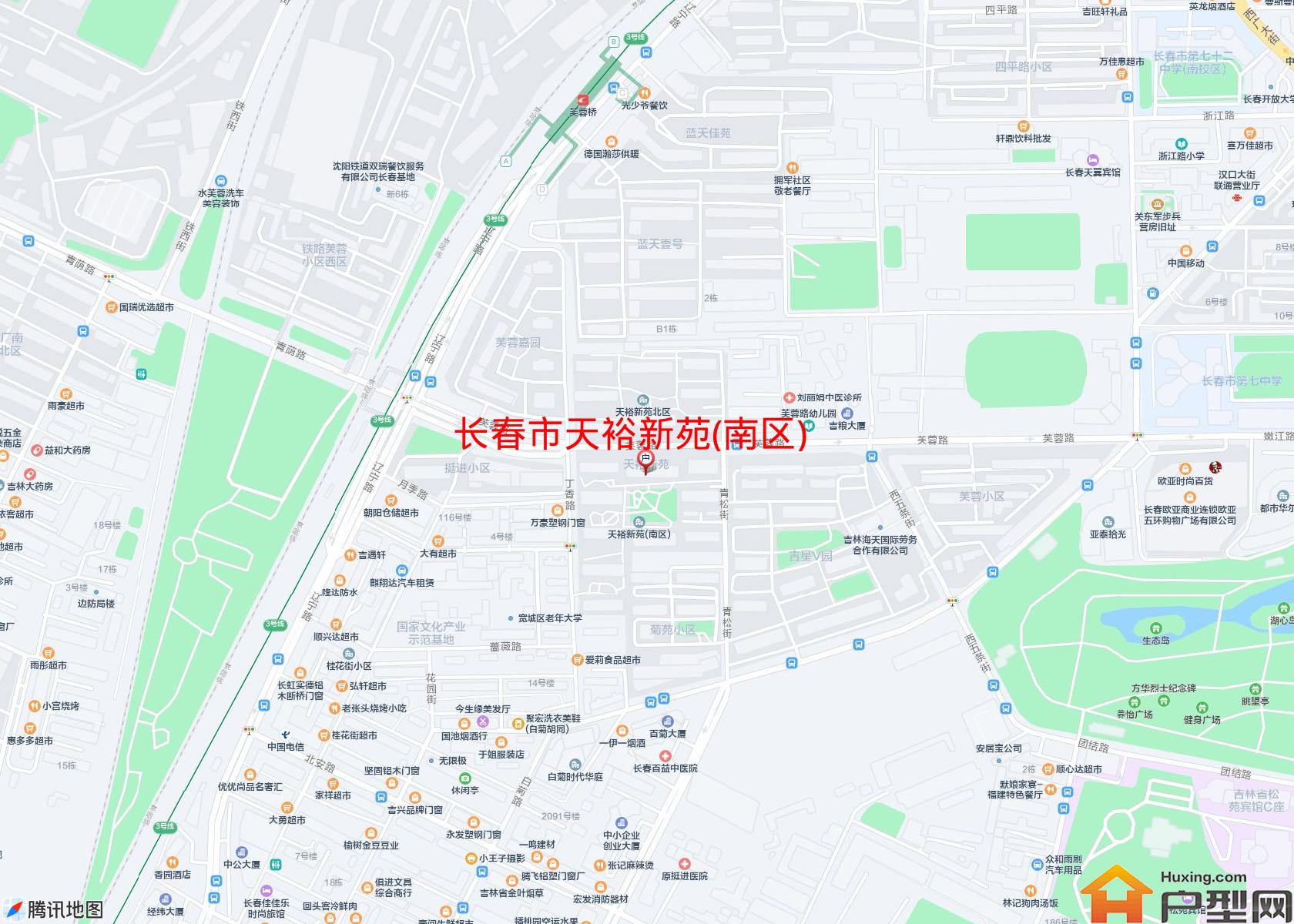 天裕新苑(南区)小区 - 户型网