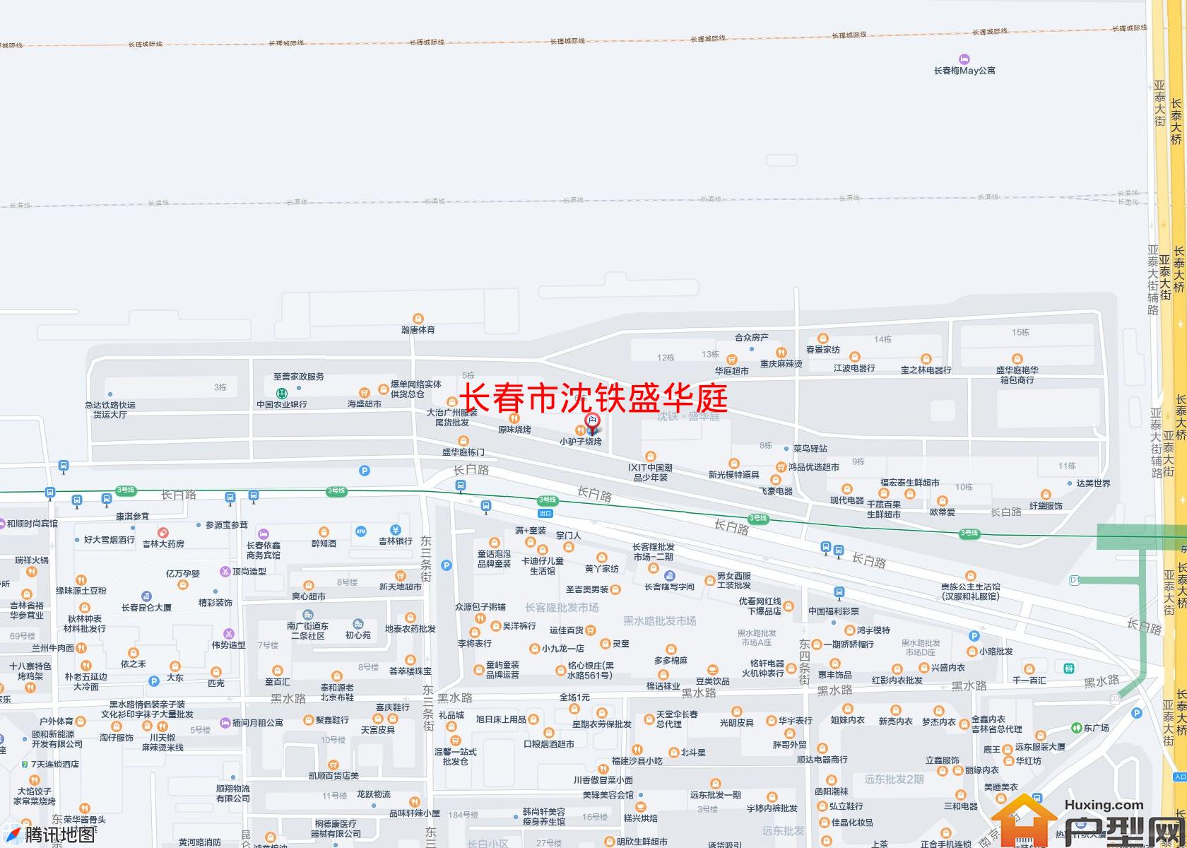 沈铁盛华庭小区 - 户型网