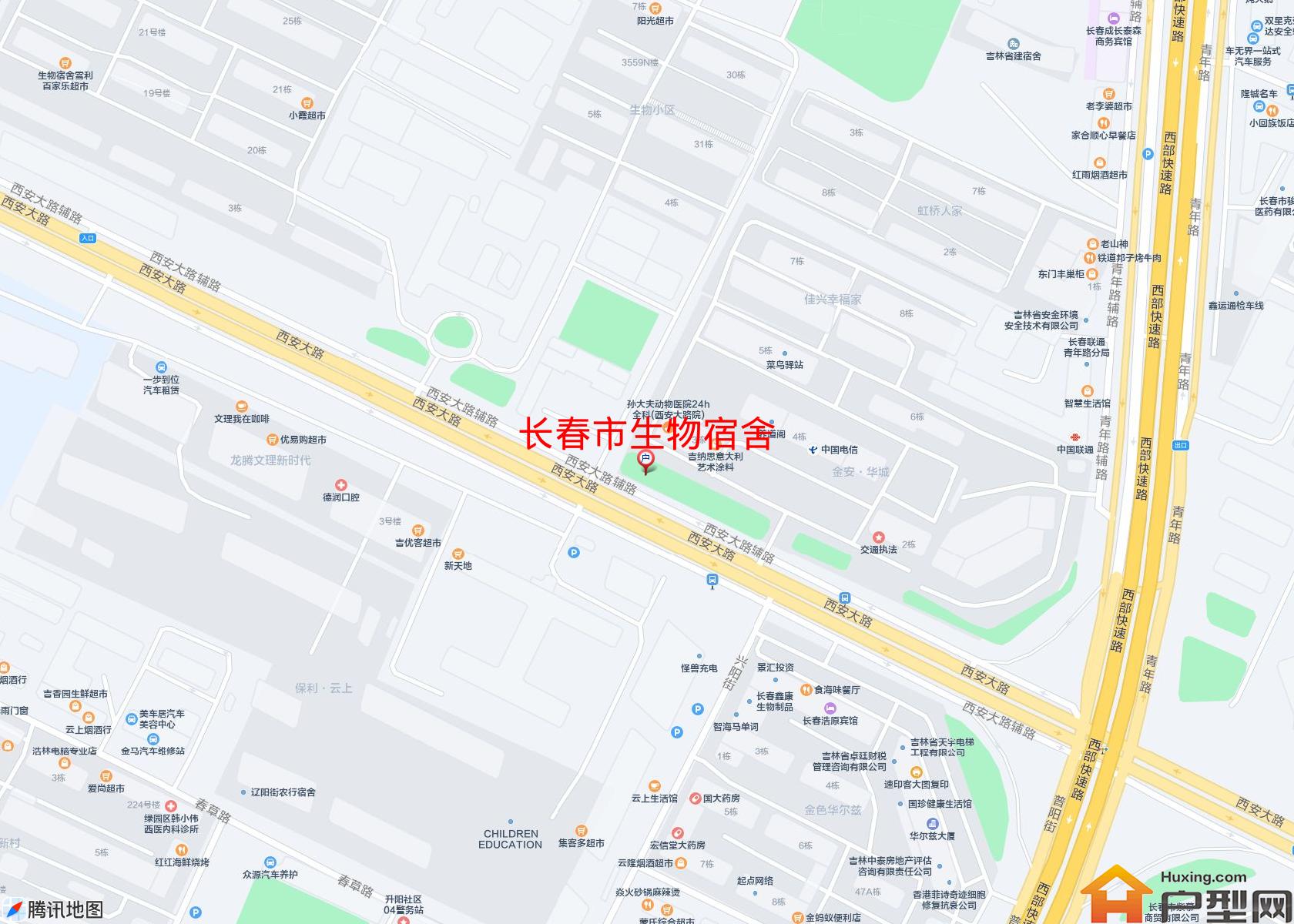 生物宿舍小区 - 户型网