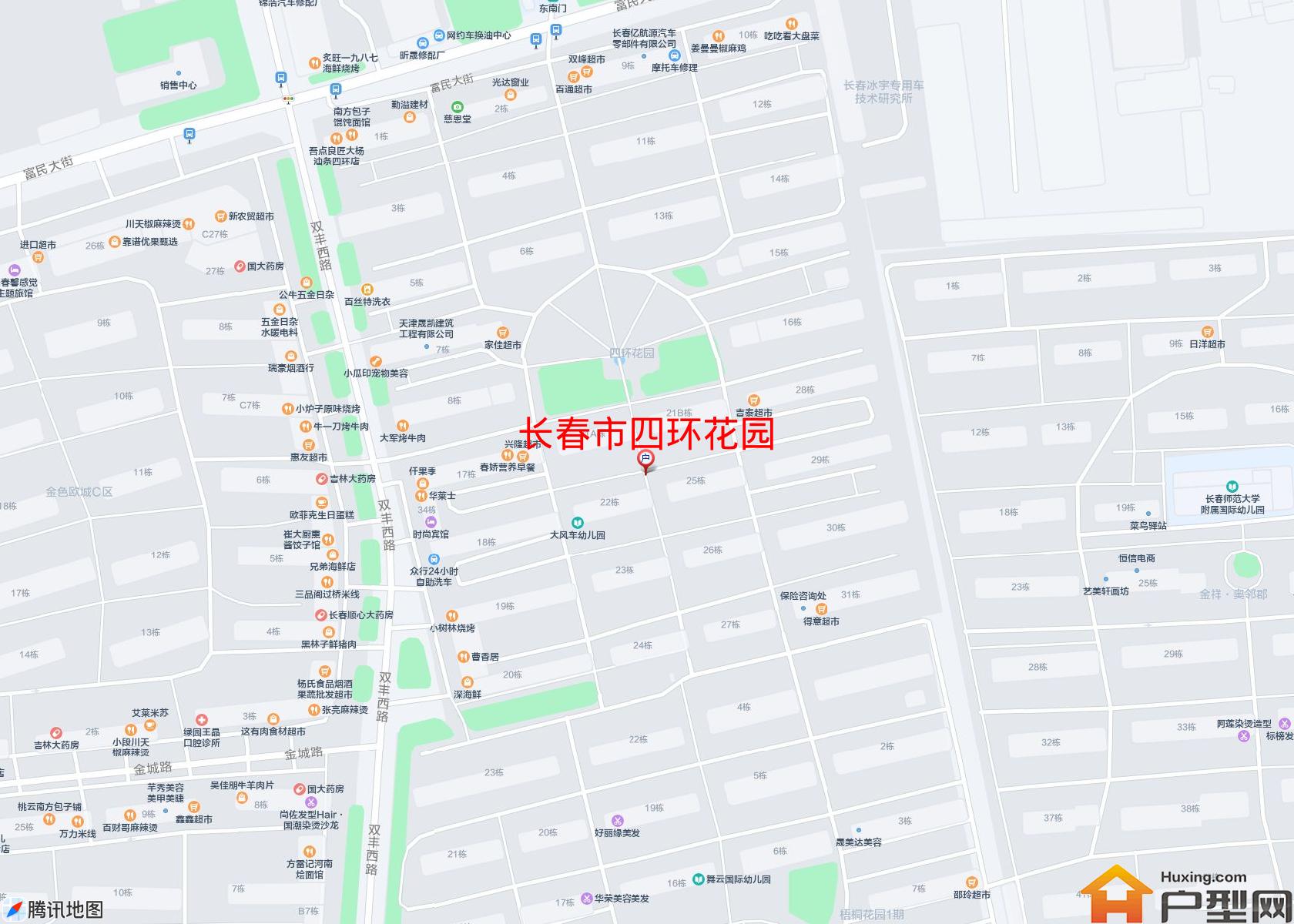 四环花园小区 - 户型网 四环花园小区 - 户型网
