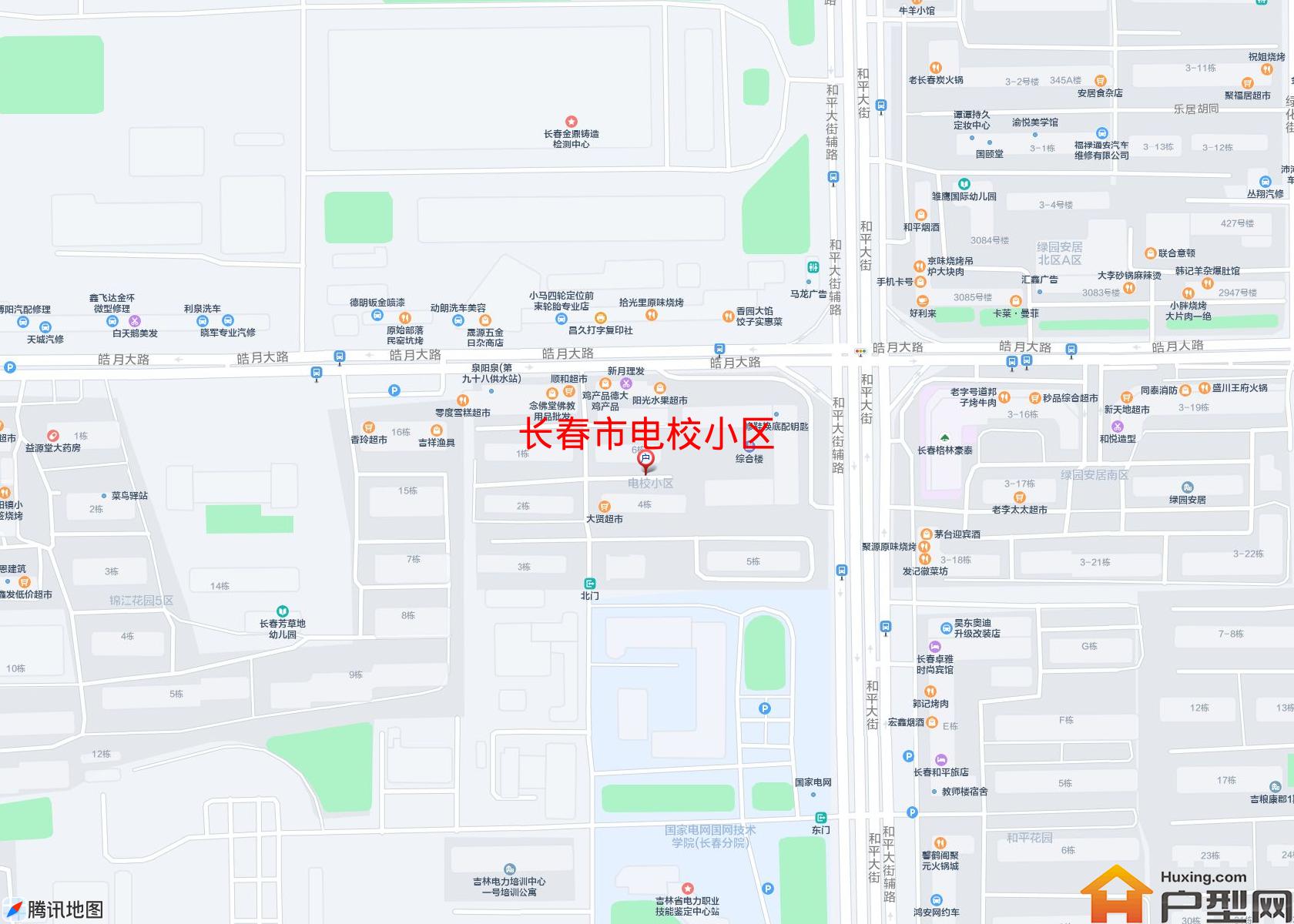 电校小区小区 - 户型网