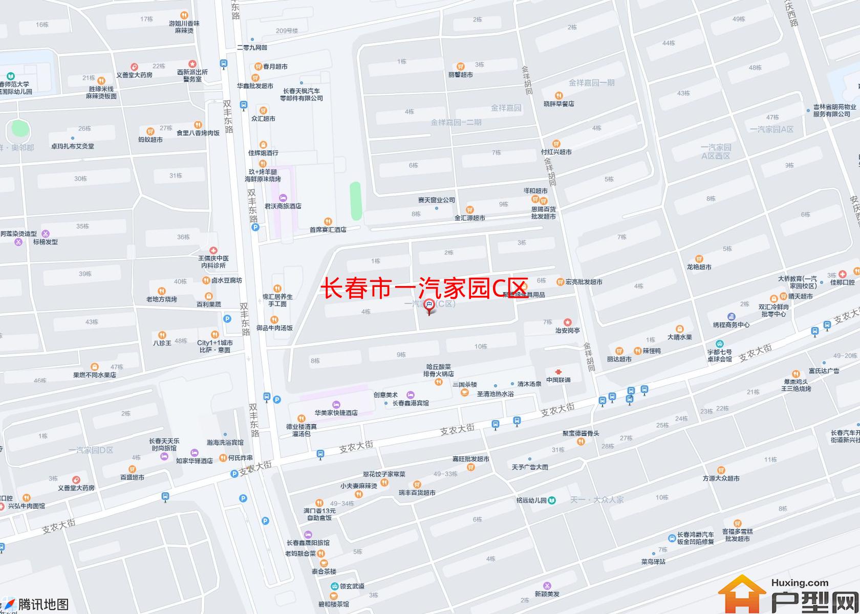 一汽家园C区小区 - 户型网