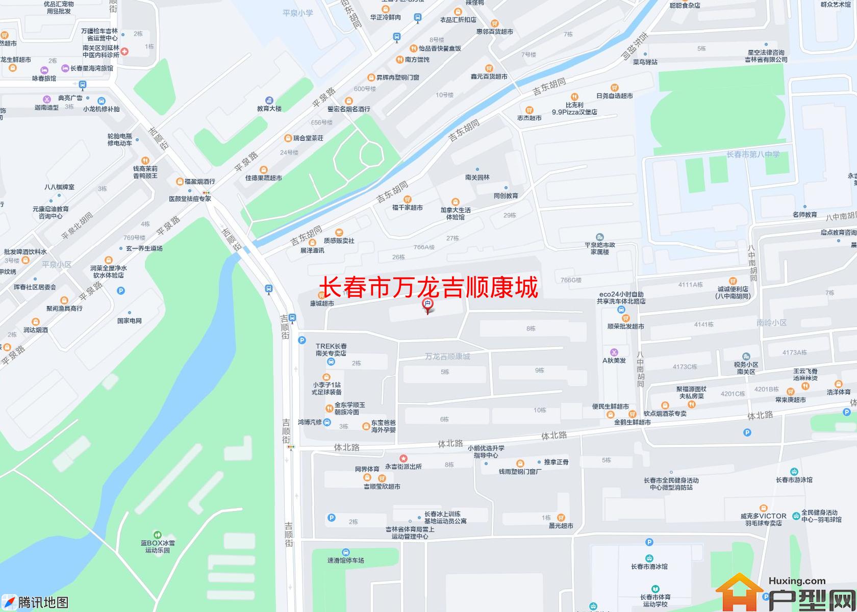 万龙吉顺康城小区 - 户型网