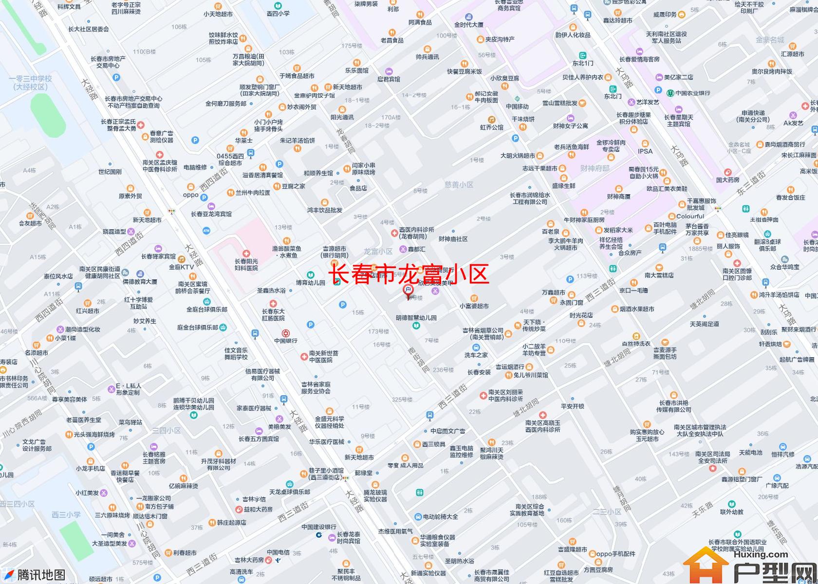 龙富小区小区 - 户型网