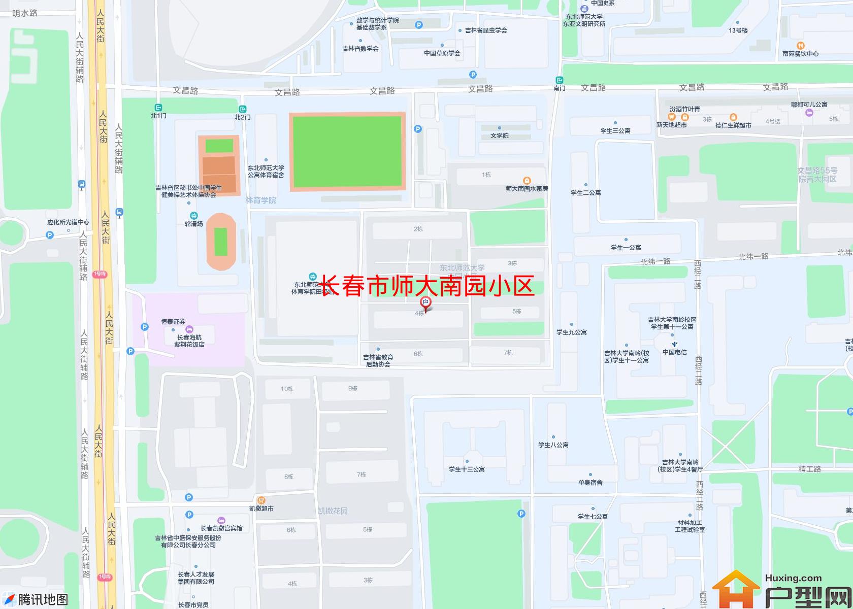 师大南园小区小区 - 户型网