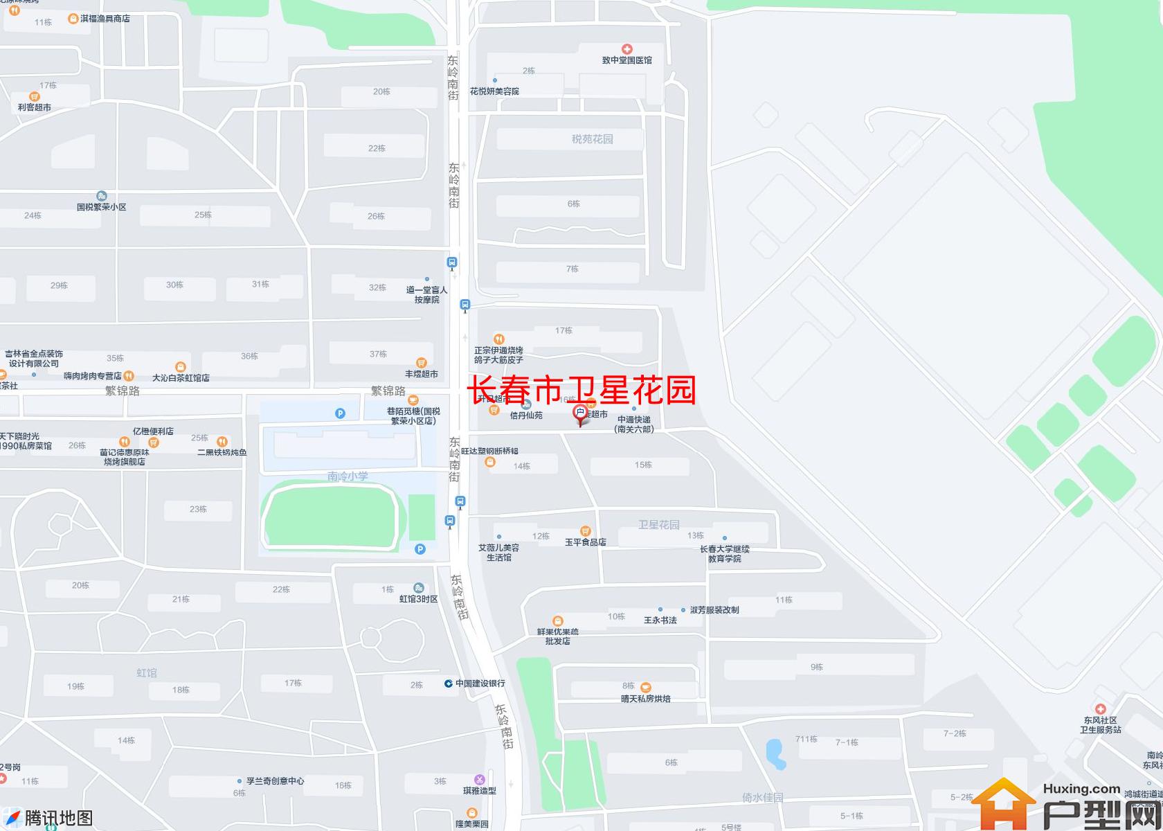 卫星花园小区 - 户型网