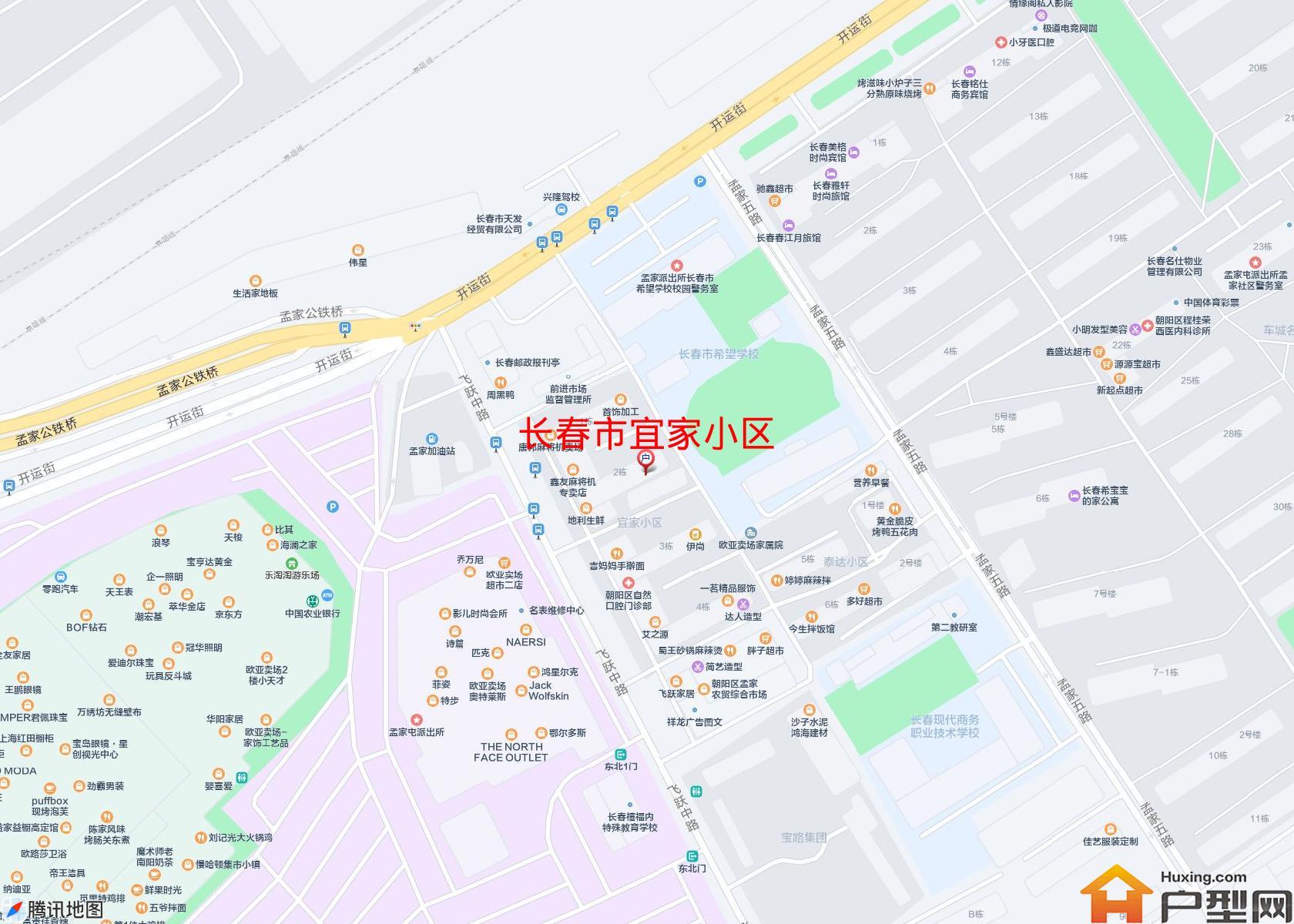 宜家小区小区 - 户型网