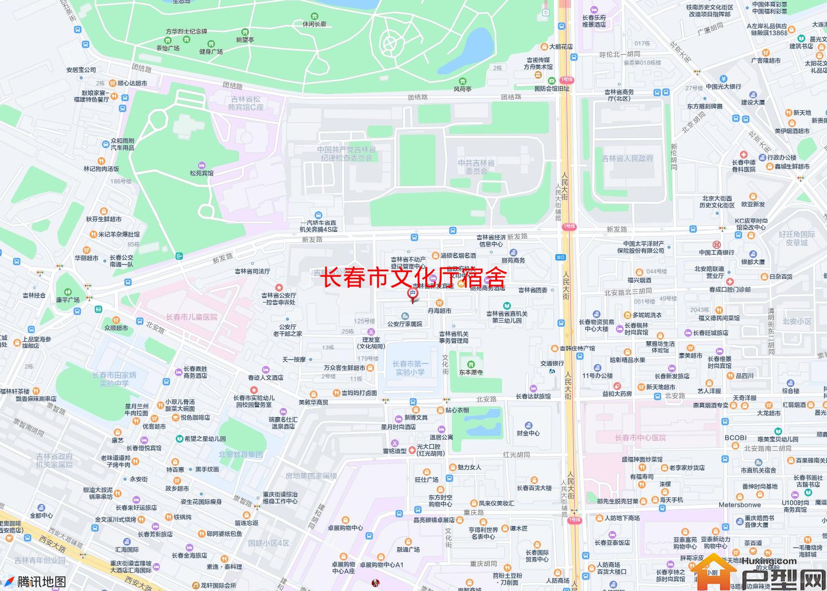 文化厅宿舍小区 - 户型网