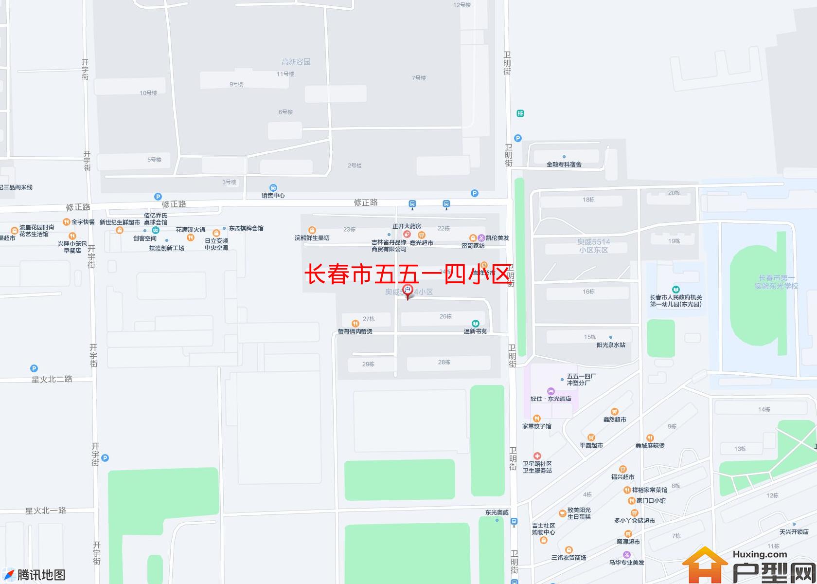 五五一四小区小区 - 户型网