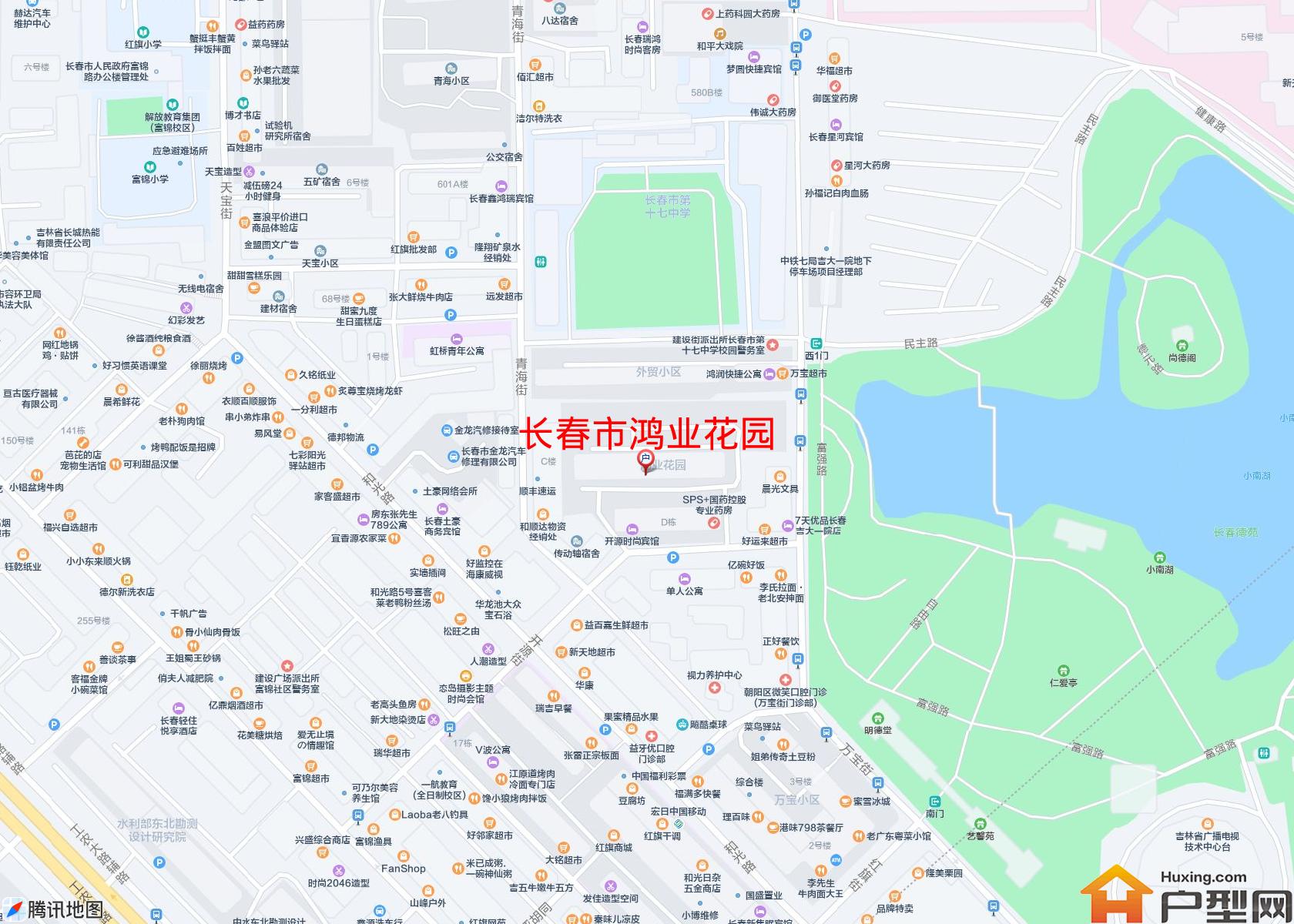 鸿业花园小区 - 户型网