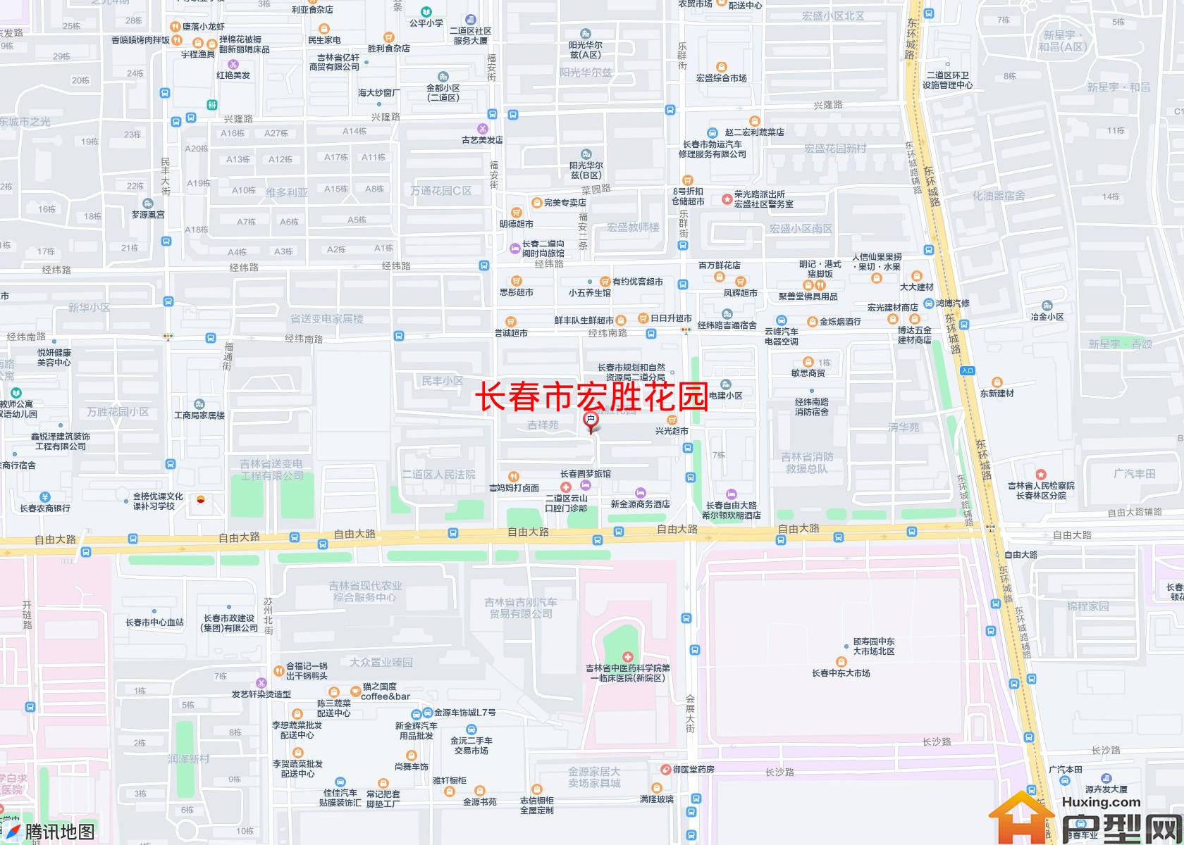 宏胜花园小区 - 户型网