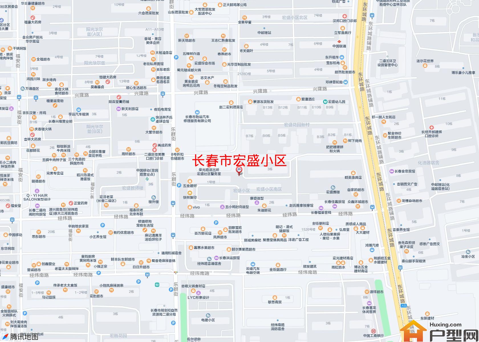 宏盛小区小区 - 户型网
