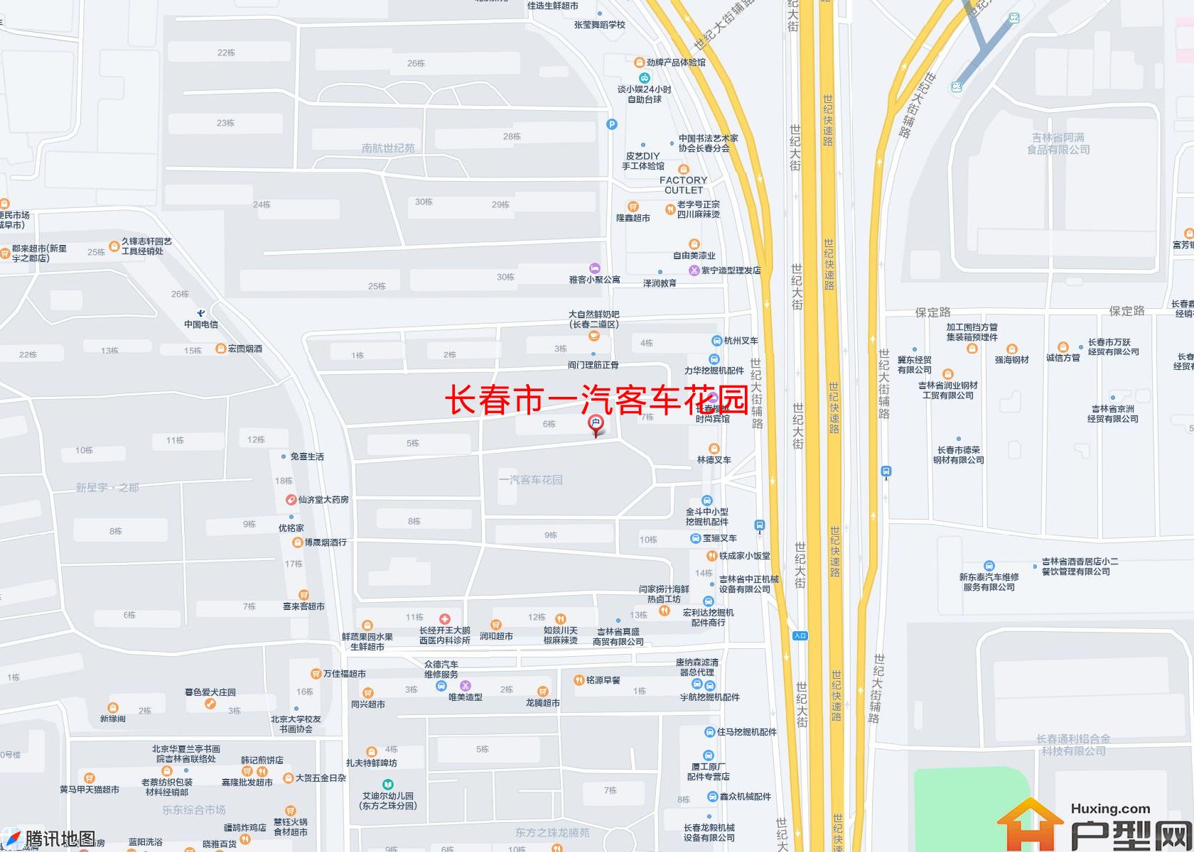 一汽客车花园小区 - 户型网