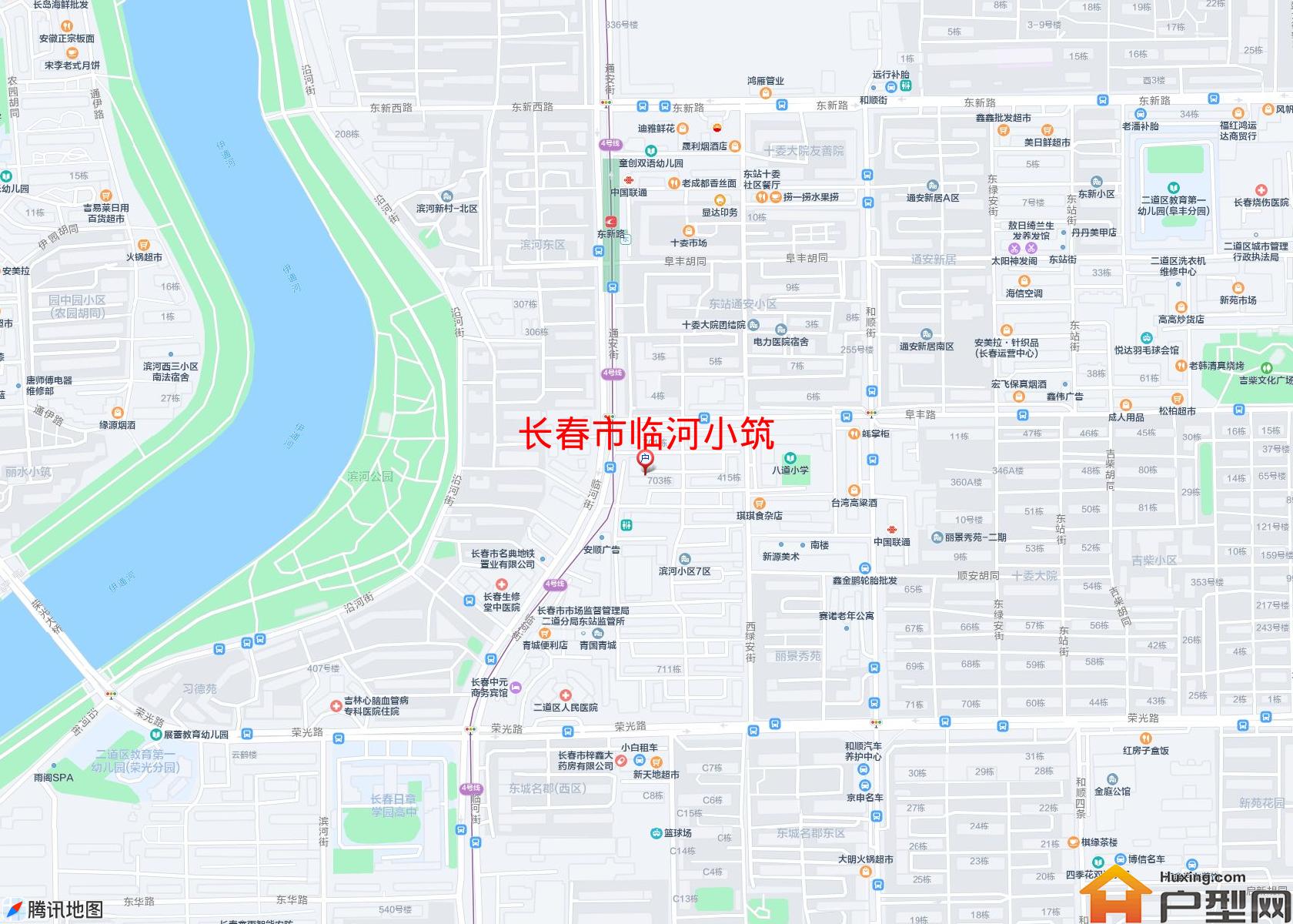 临河小筑小区 - 户型网