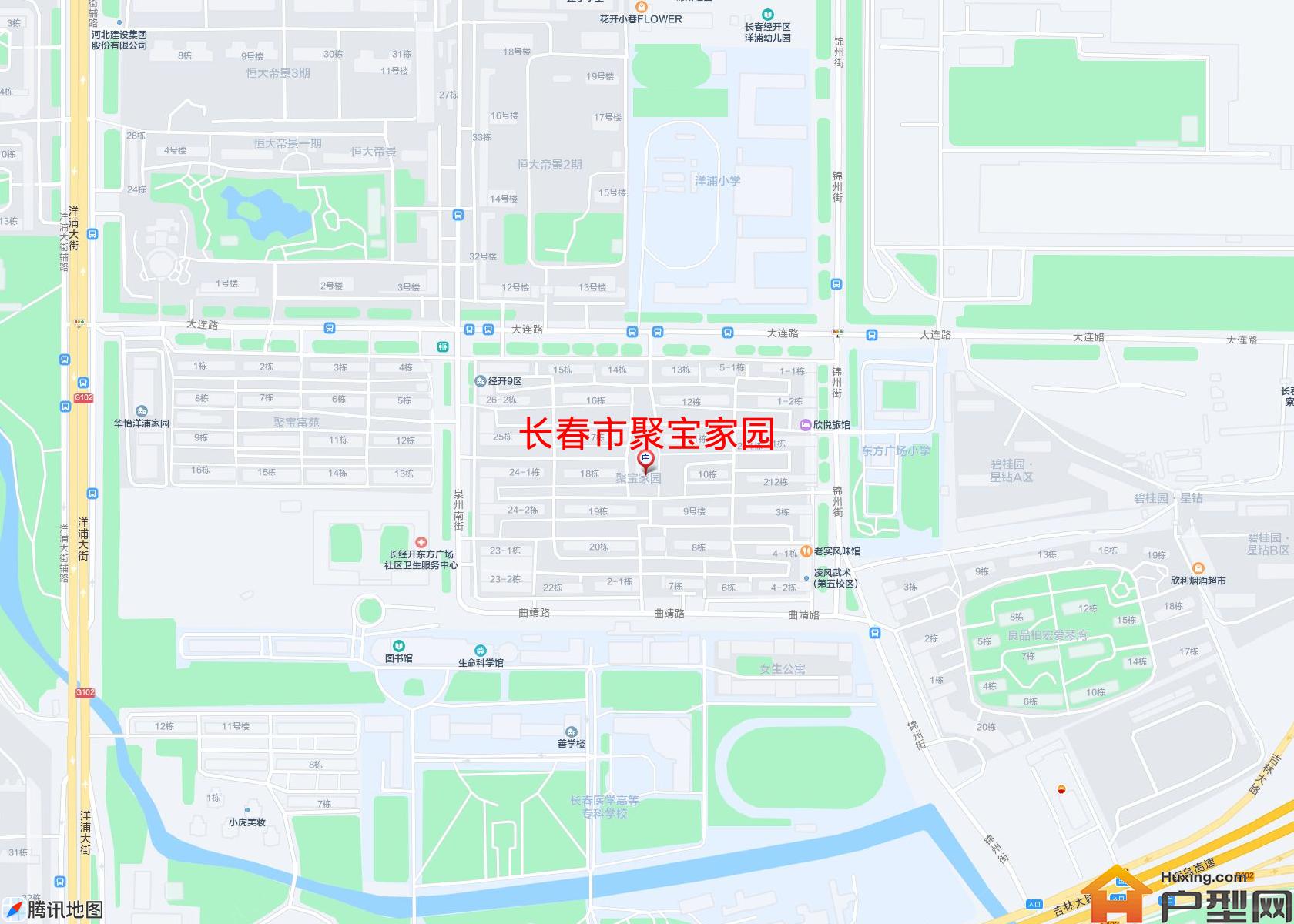 聚宝家园小区 - 户型网