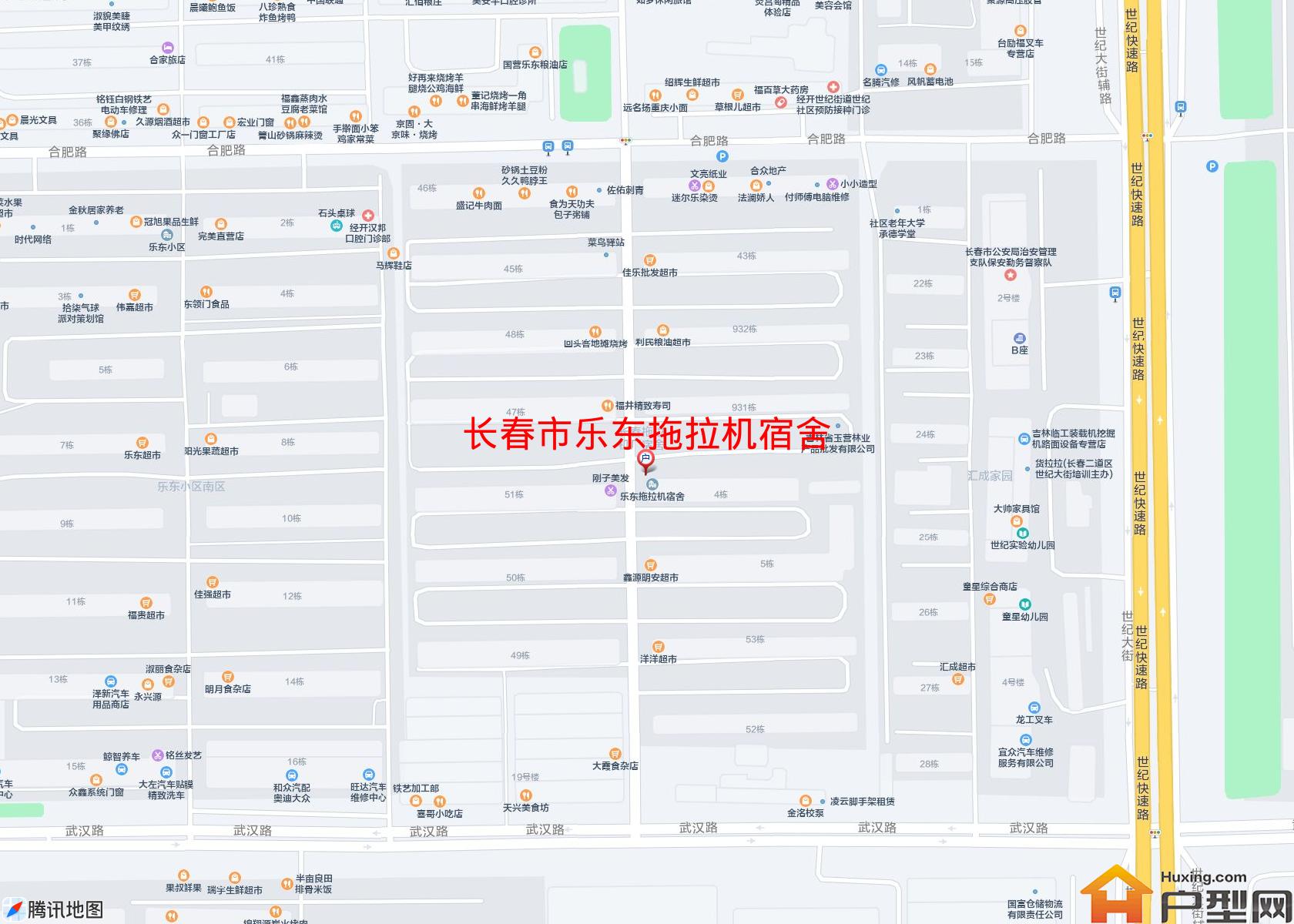 乐东拖拉机宿舍小区 - 户型网