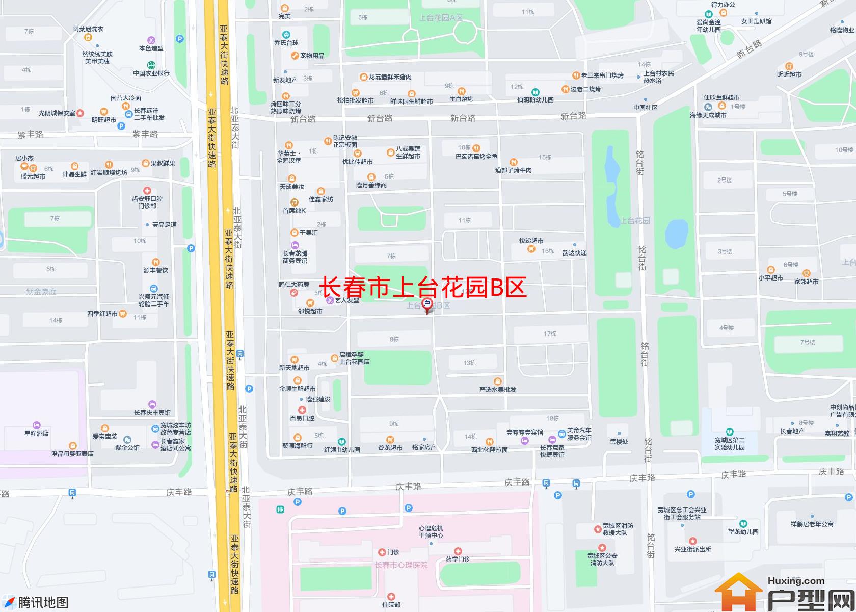 上台花园B区小区 - 户型网