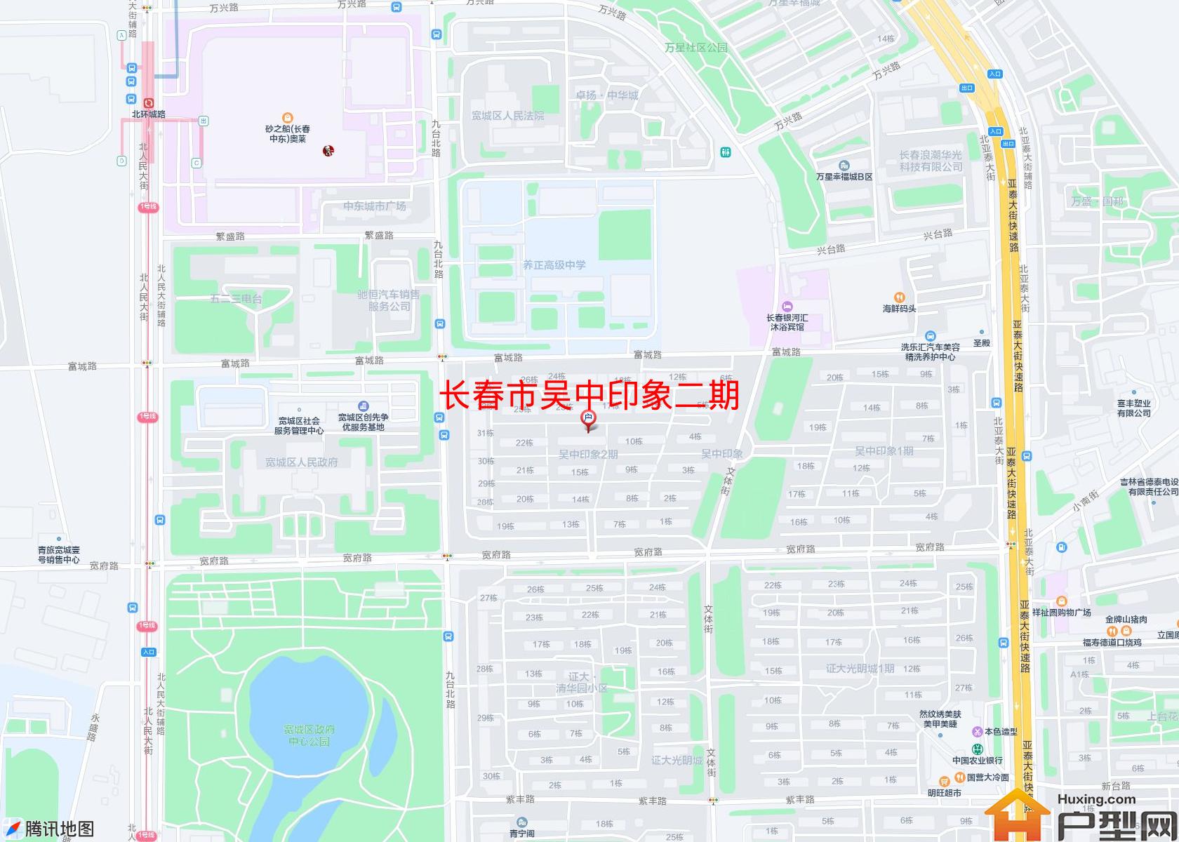 吴中印象二期小区 - 户型网