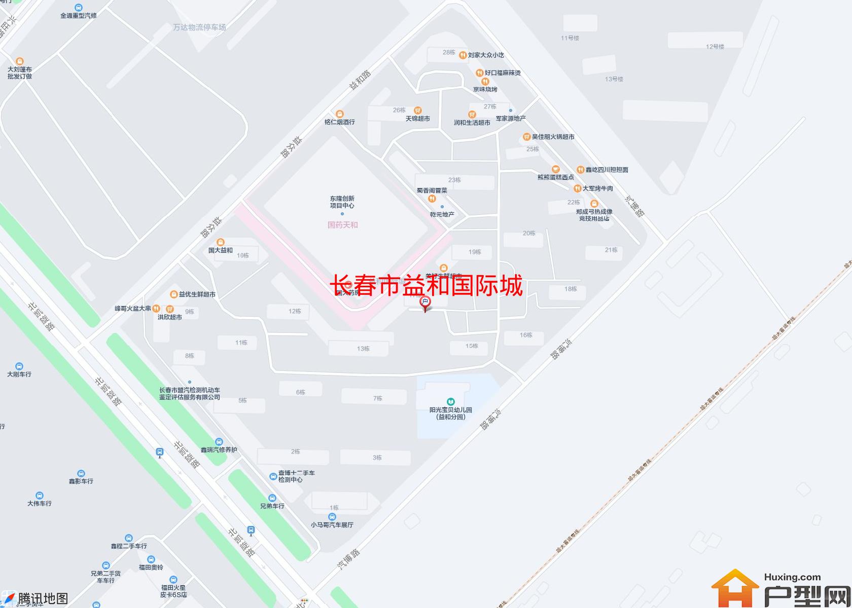 益和国际城小区 - 户型网