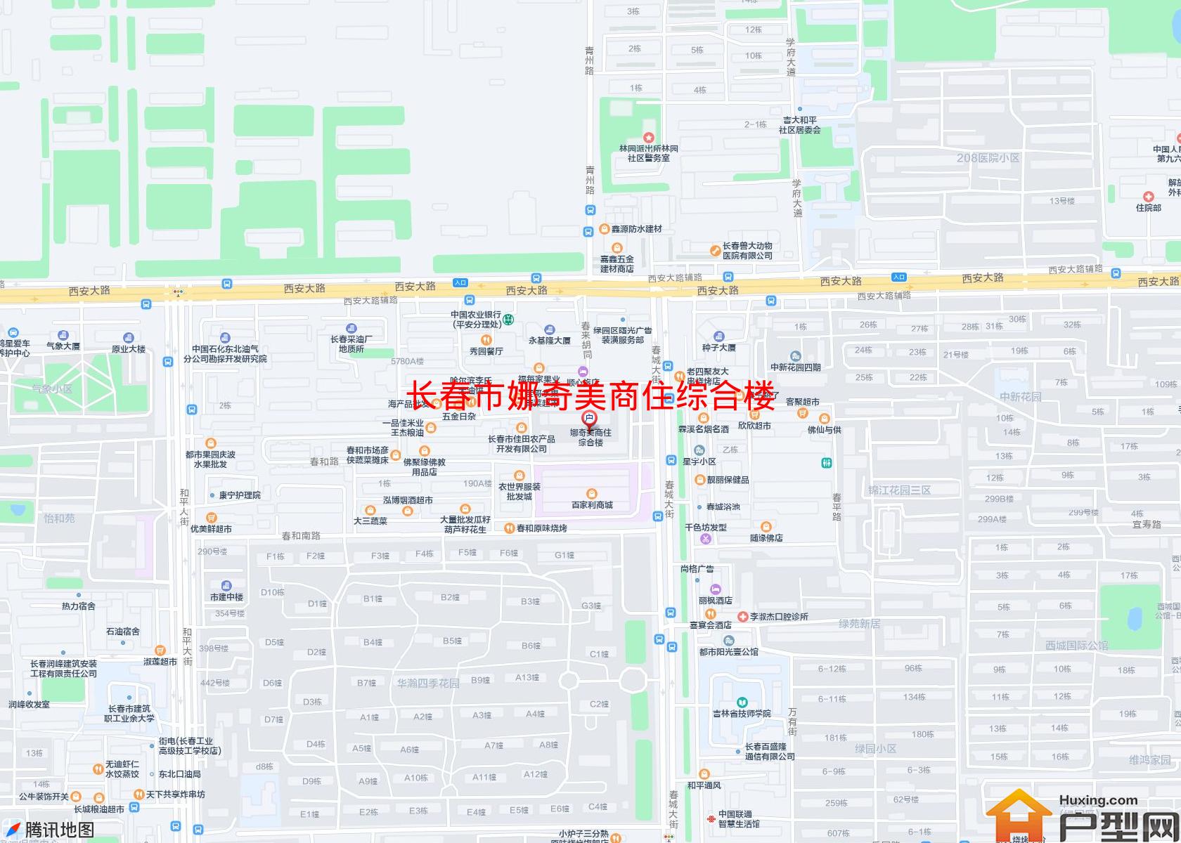 娜奇美商住综合楼小区 - 户型网