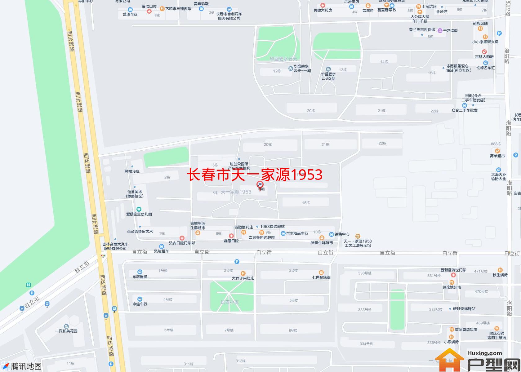 天一家源1953小区 - 户型网 天一家源1953小区 - 户型网