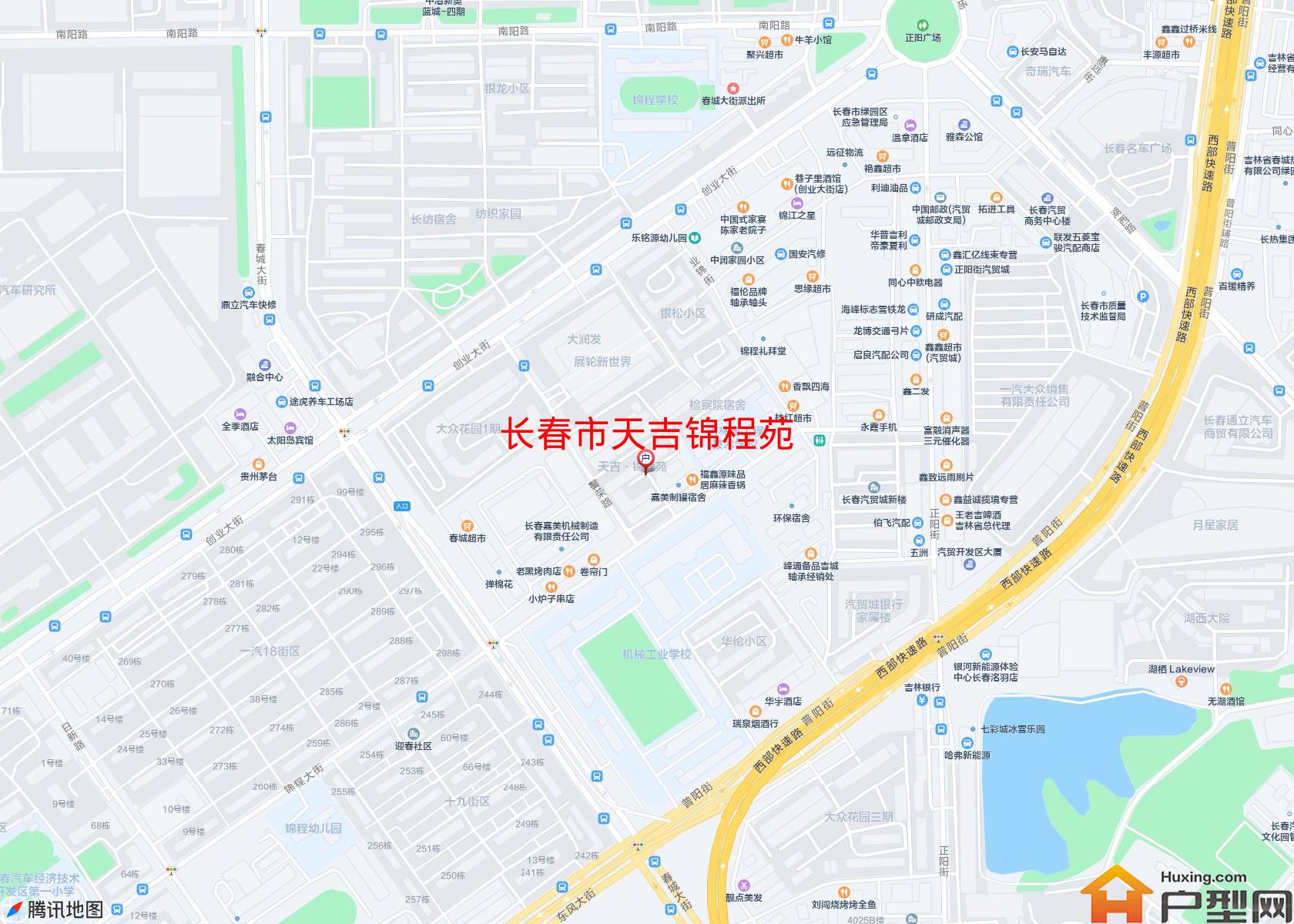 天吉锦程苑小区 - 户型网