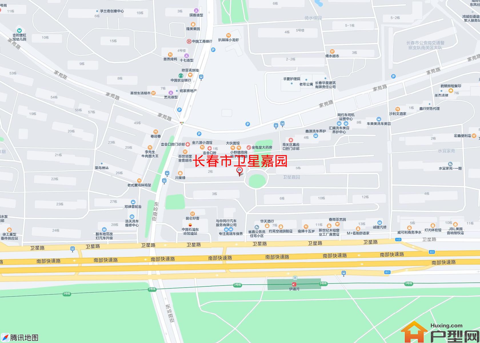卫星嘉园小区 - 户型网