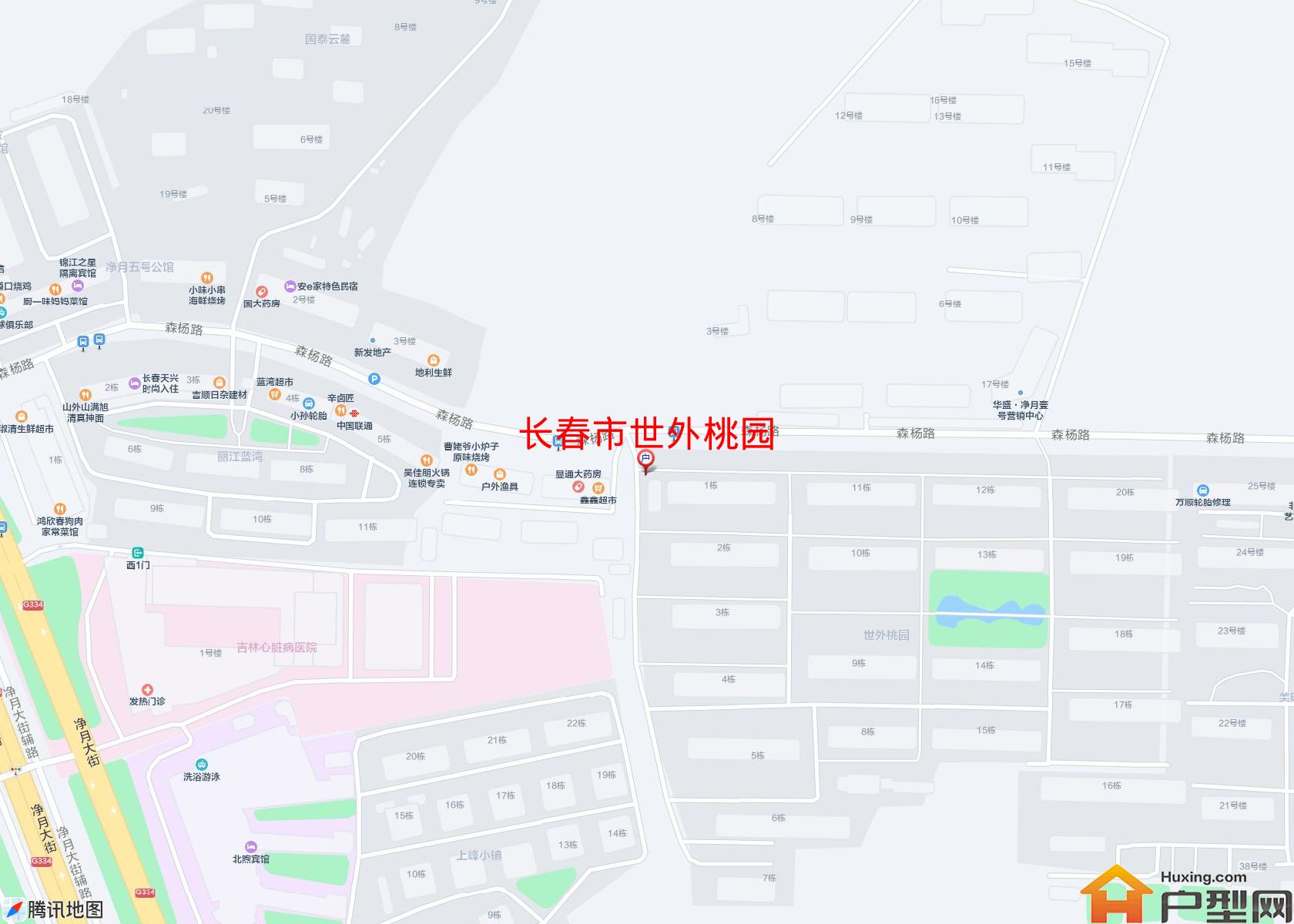世外桃园小区 - 户型网
