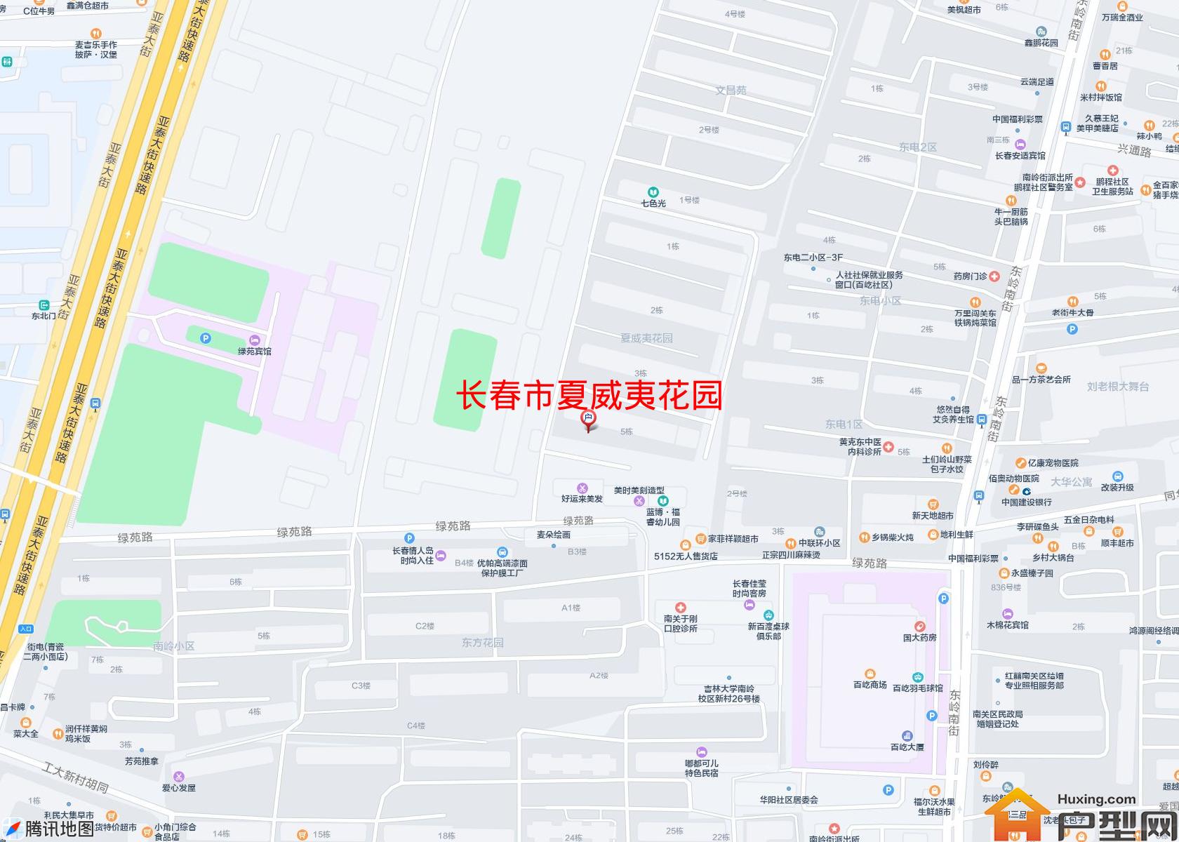 夏威夷花园小区 - 户型网
