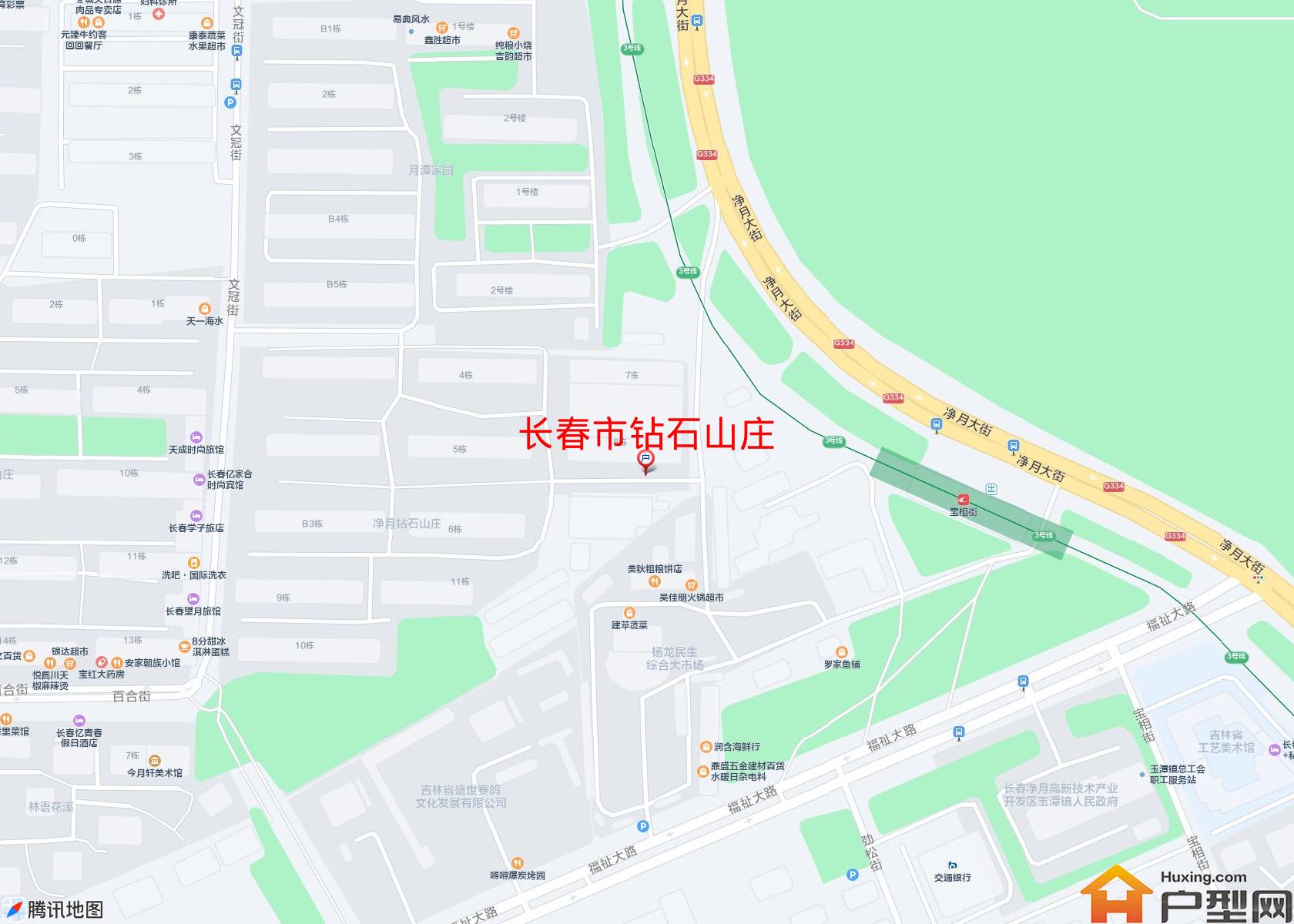 钻石山庄小区 - 户型网 钻石山庄小区 - 户型网