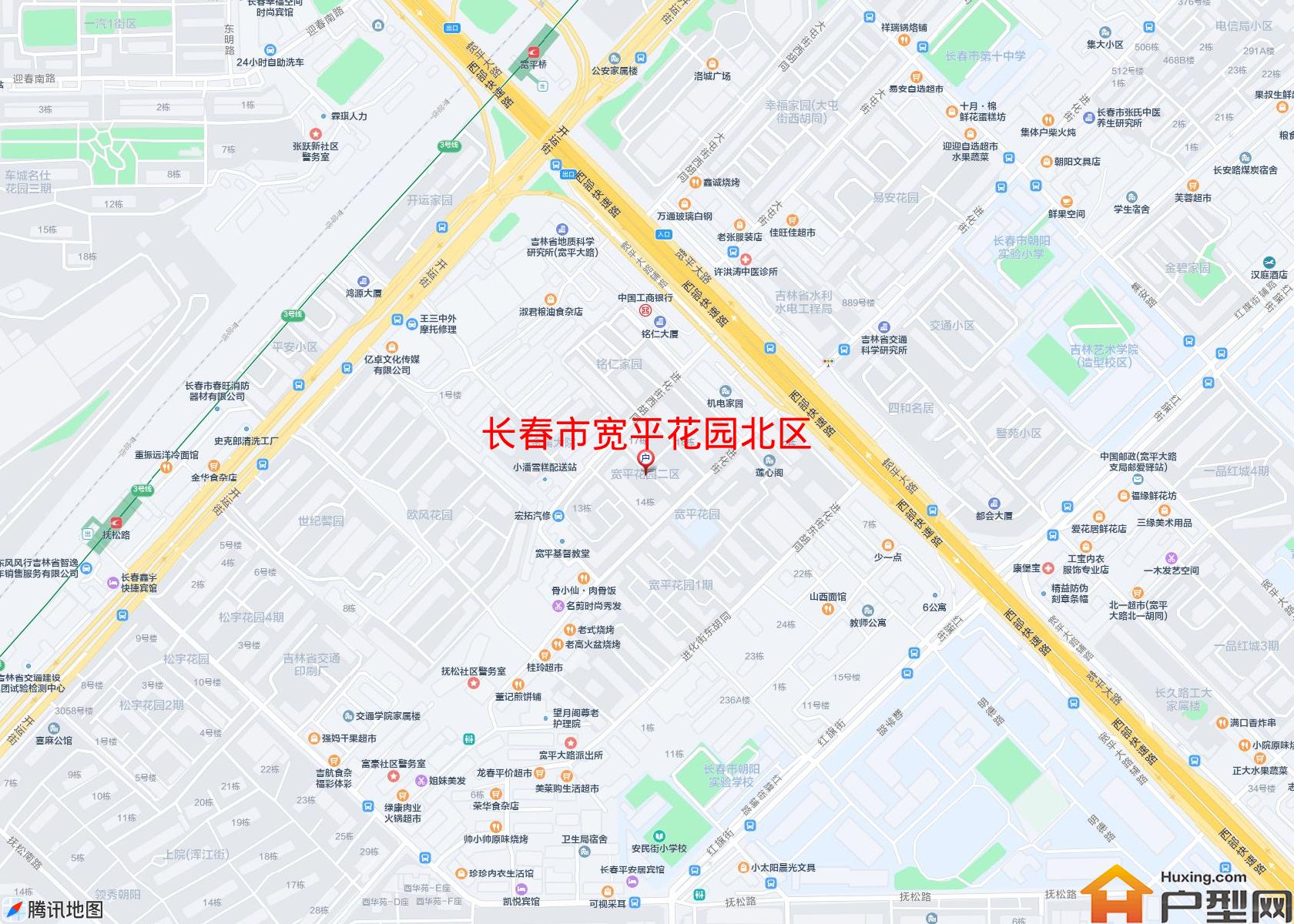 宽平花园北区小区 - 户型网
