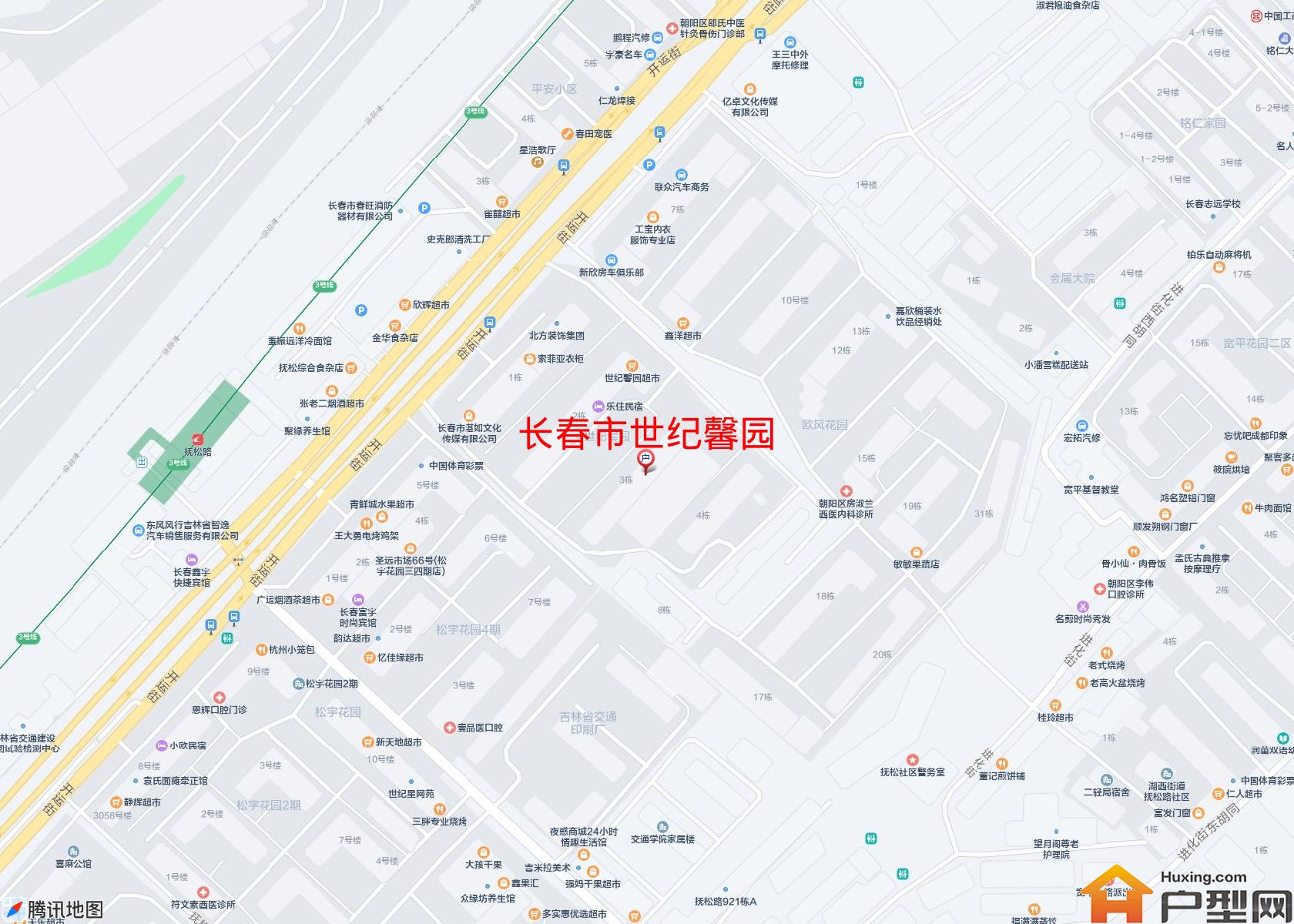 世纪馨园小区 - 户型网