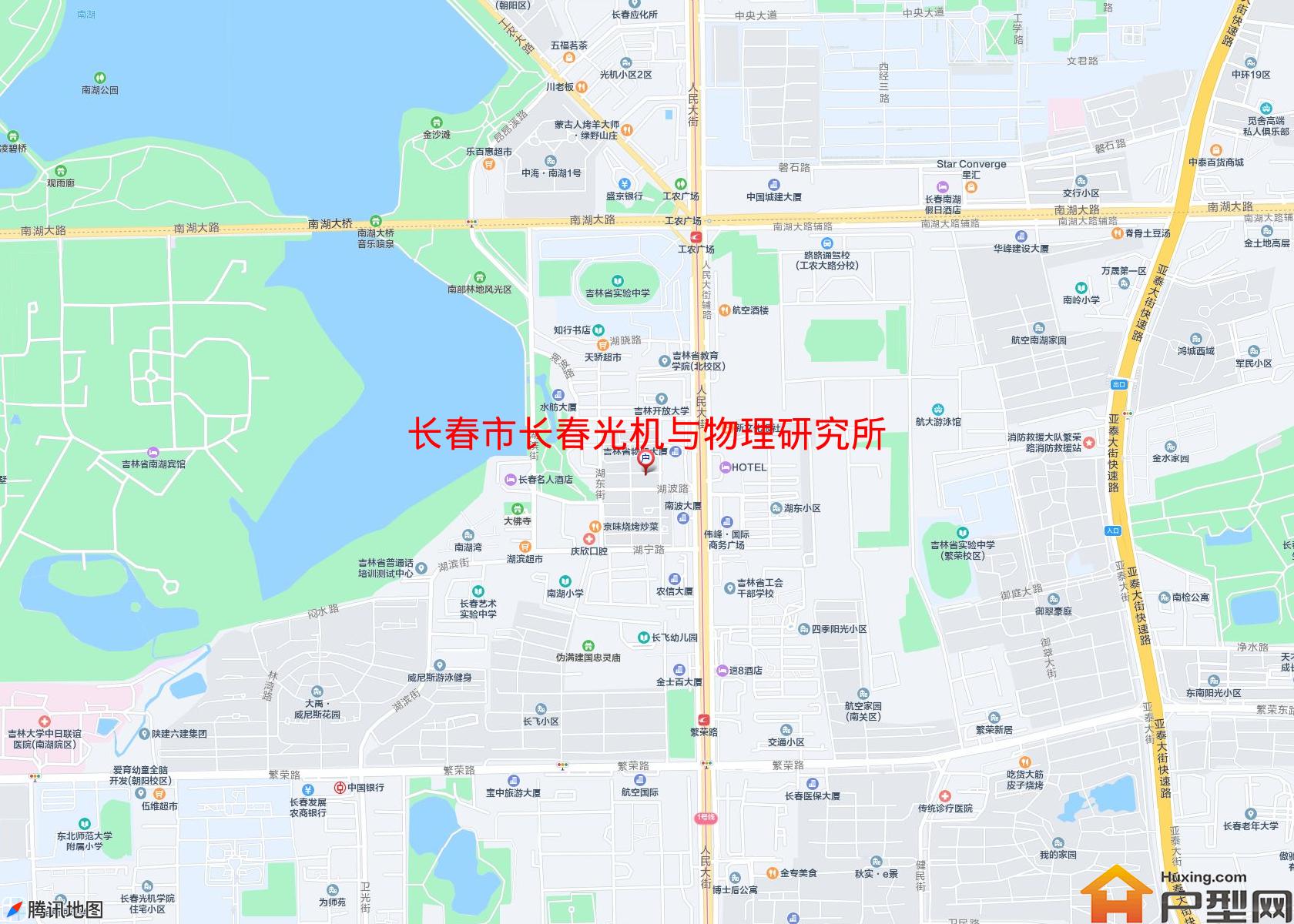 长春光机与物理研究所第三小区小区 - 户型网