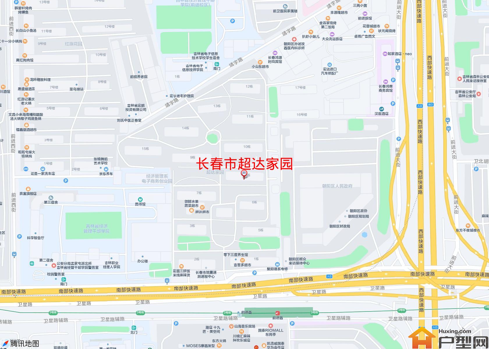 超达家园小区 - 户型网