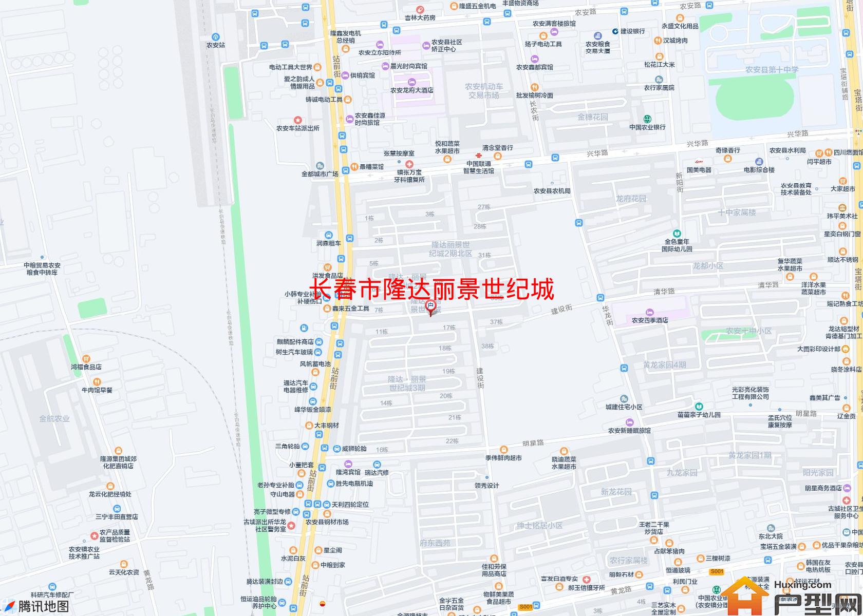隆达丽景世纪城小区 - 户型网