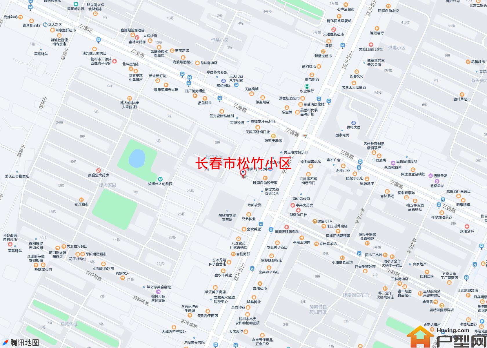 松竹小区小区 - 户型网
