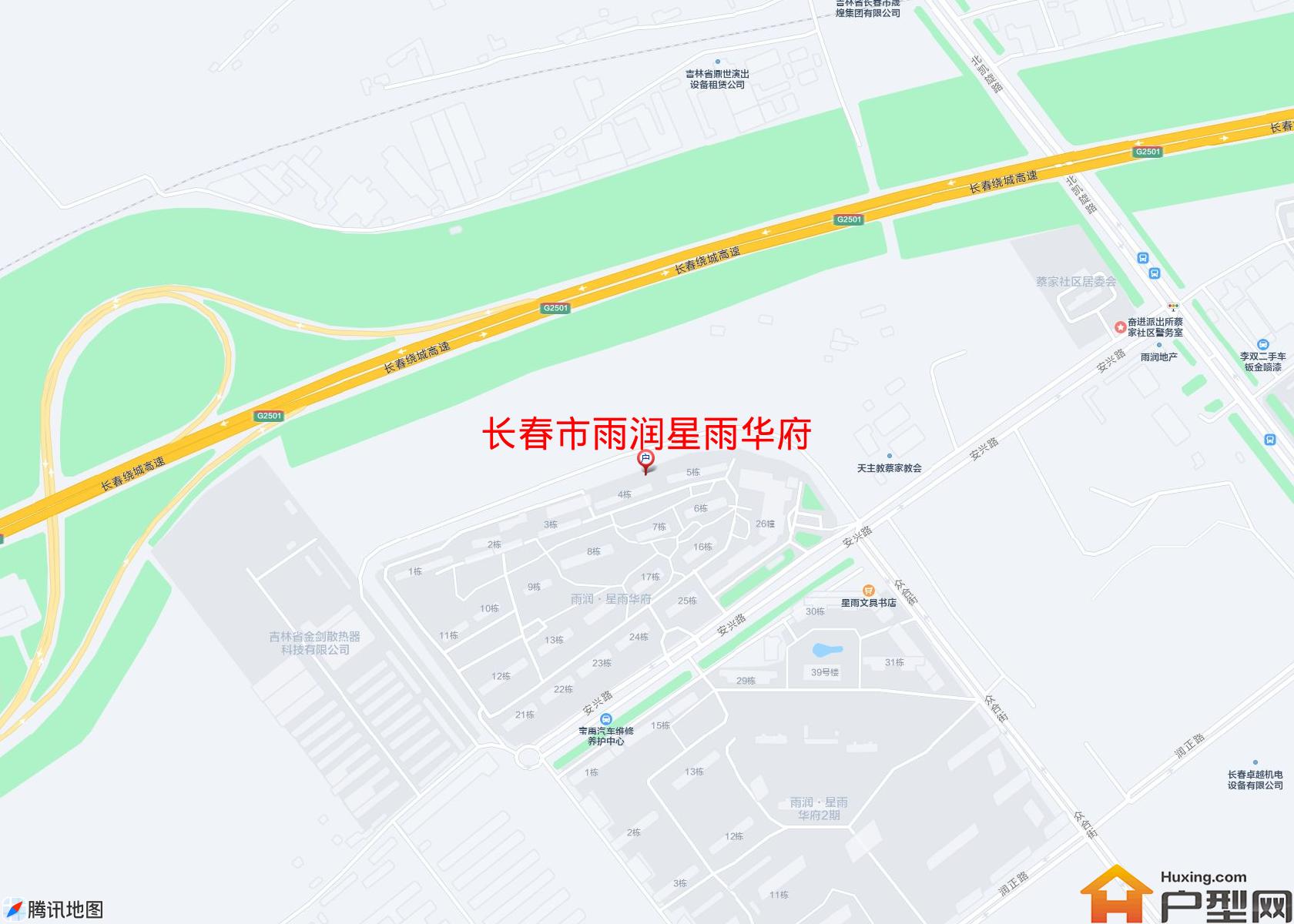雨润星雨华府小区 - 户型网