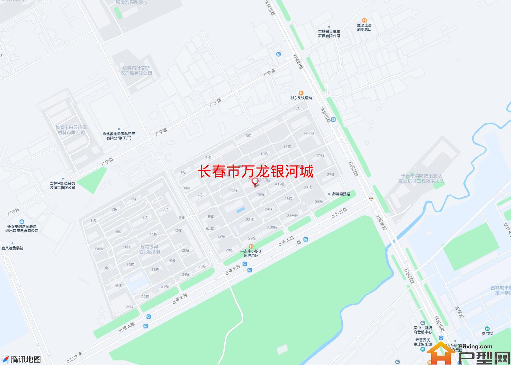 万龙银河城小区 - 户型网
