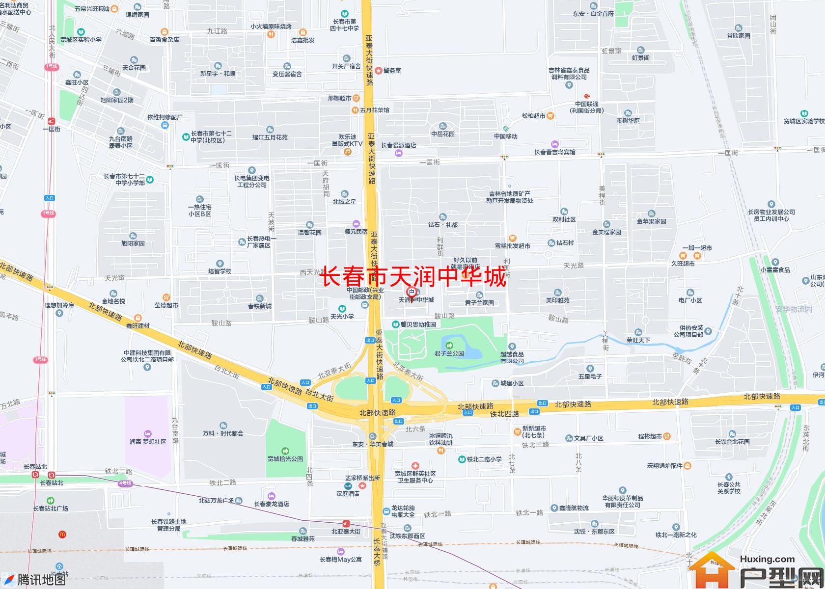 天润中华城小区 - 户型网