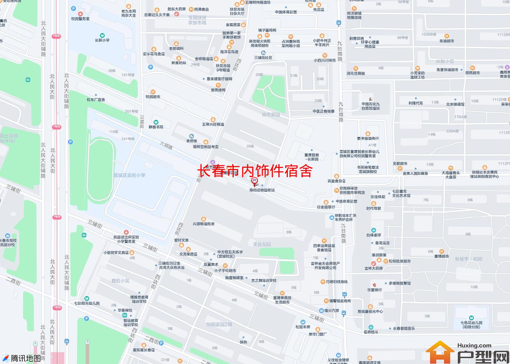 内饰件宿舍小区 - 户型网