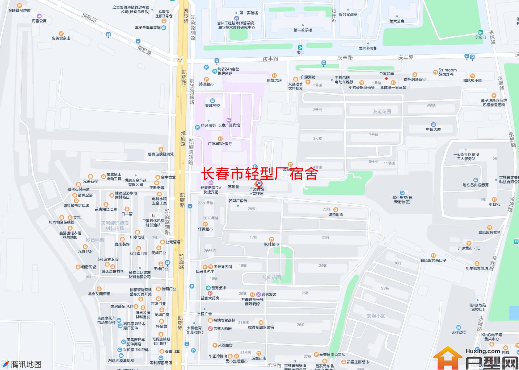 轻型厂宿舍小区 - 户型网