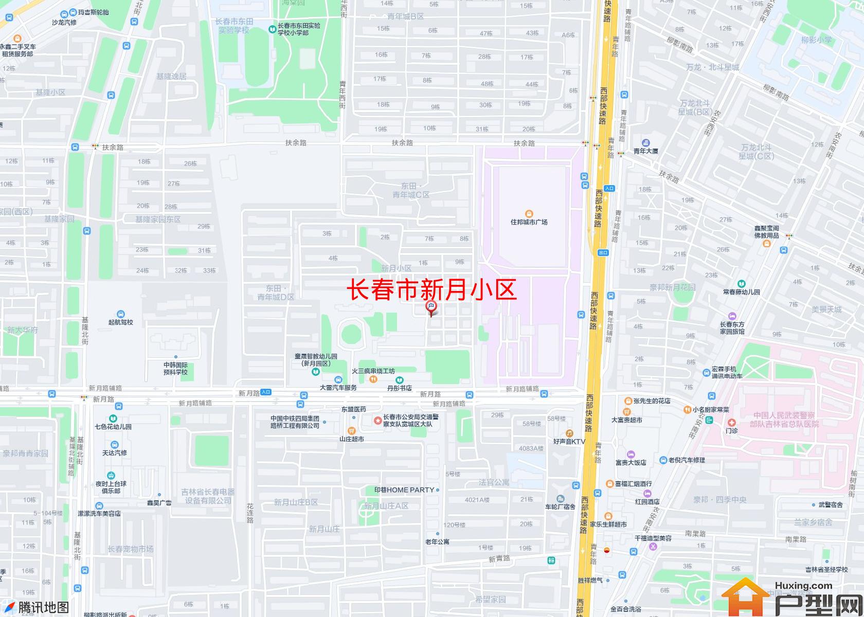 新月小区小区 - 户型网
