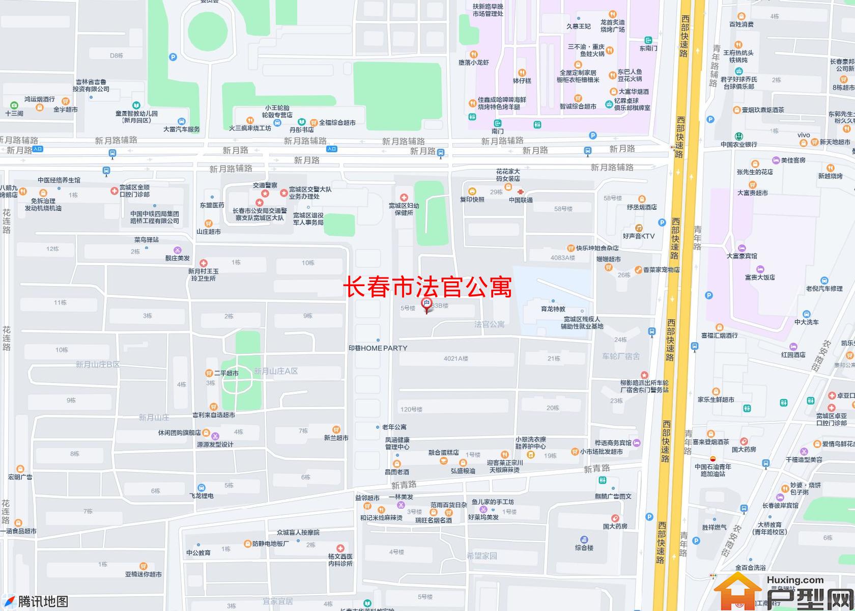 法官公寓小区 - 户型网