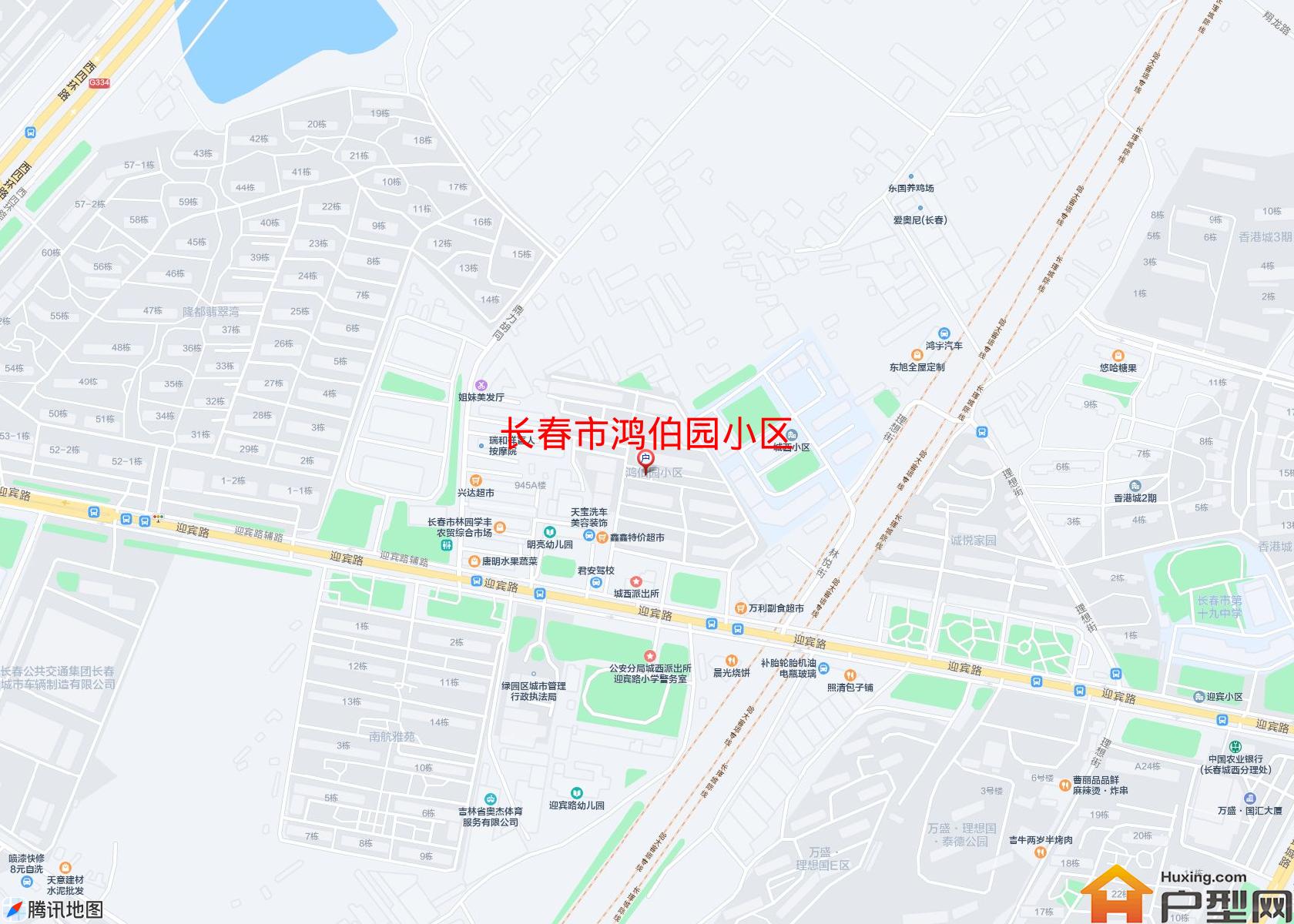 鸿伯园小区小区 - 户型网