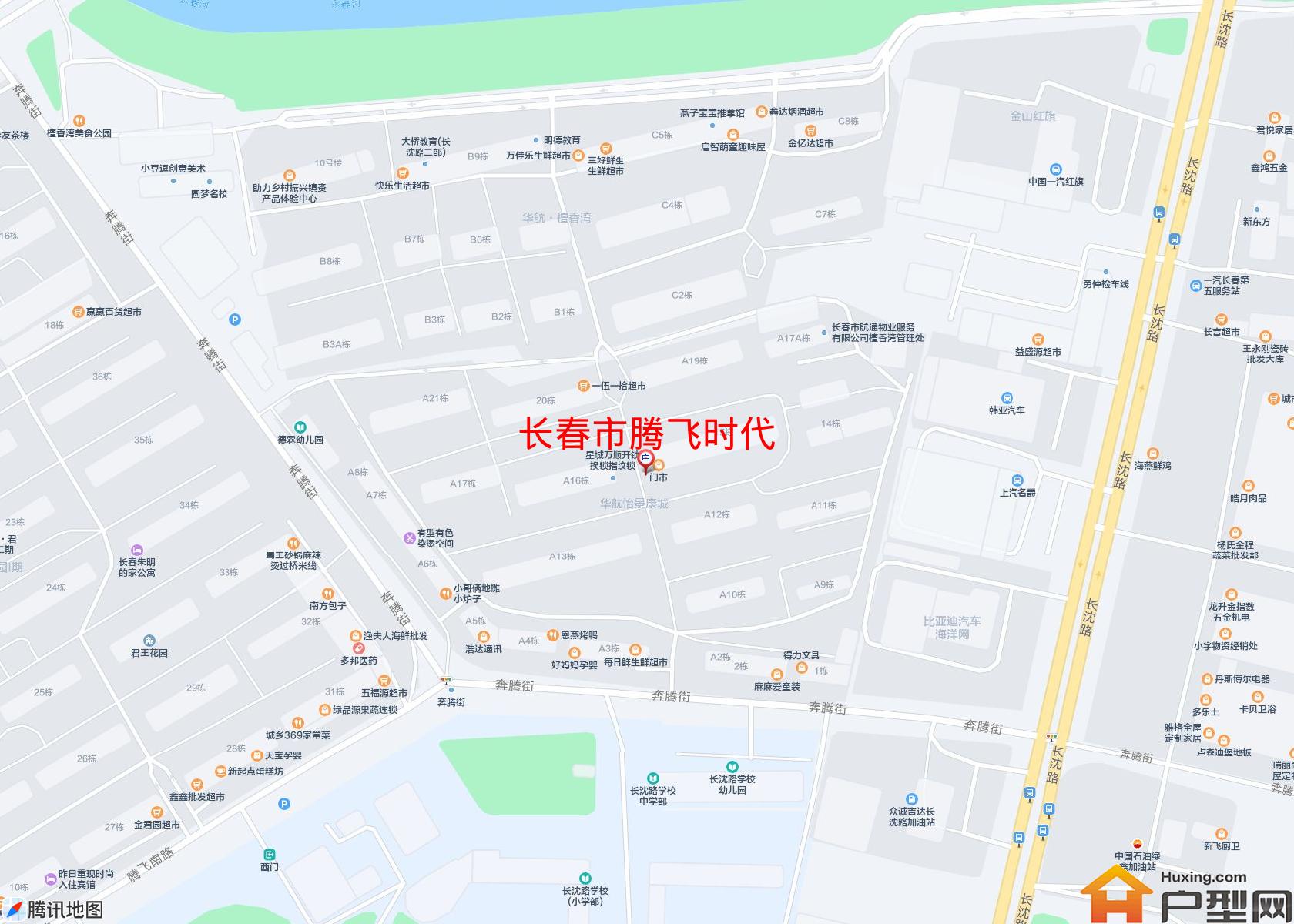 腾飞时代小区 - 户型网