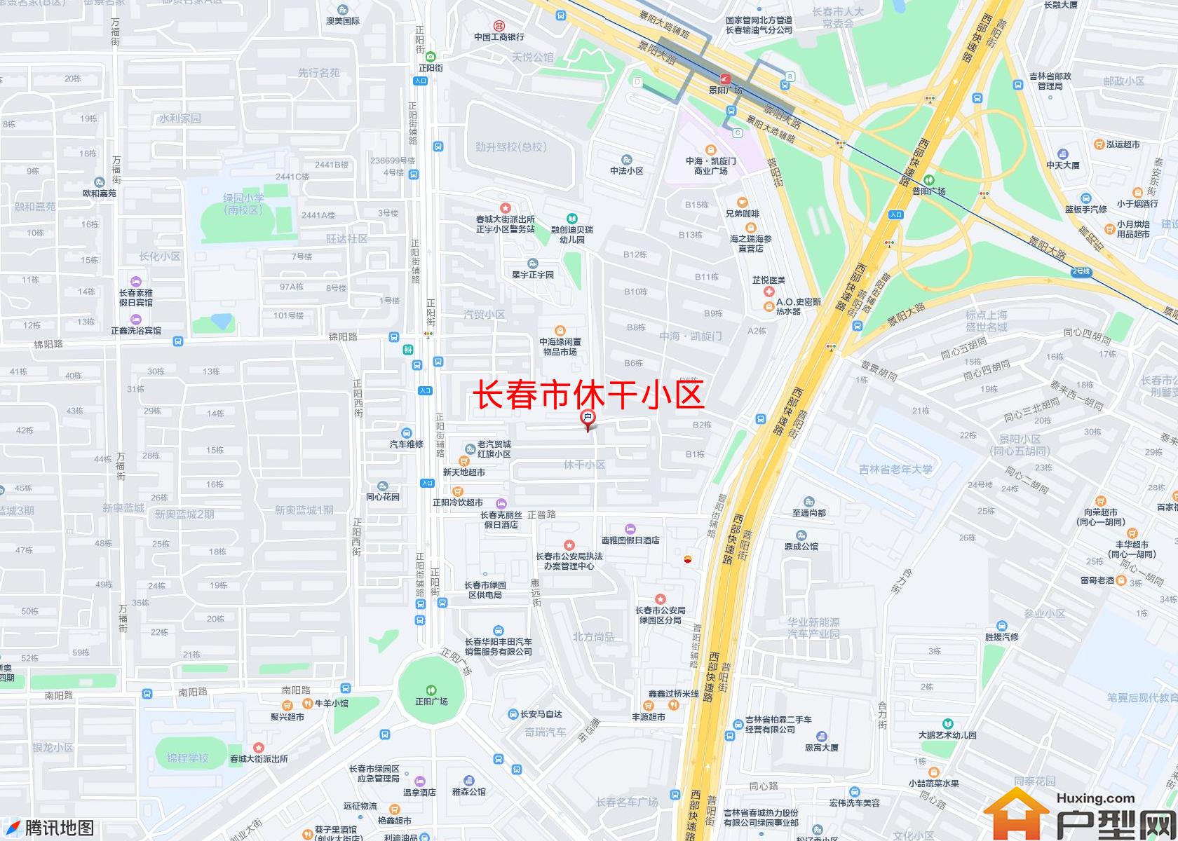 休干小区小区 - 户型网
