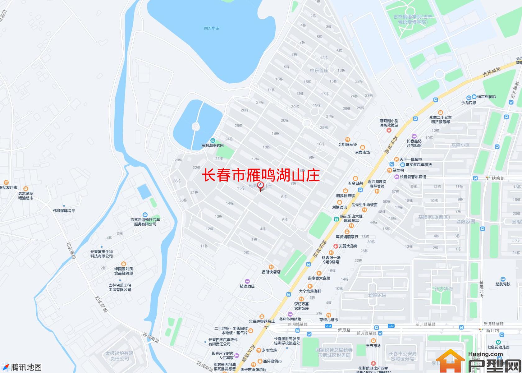 雁鸣湖山庄小区 - 户型网
