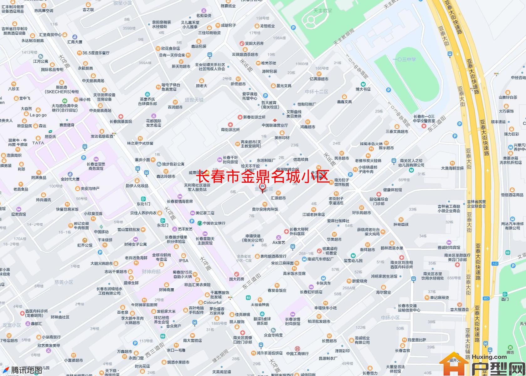 金鼎名城小区小区 - 户型网