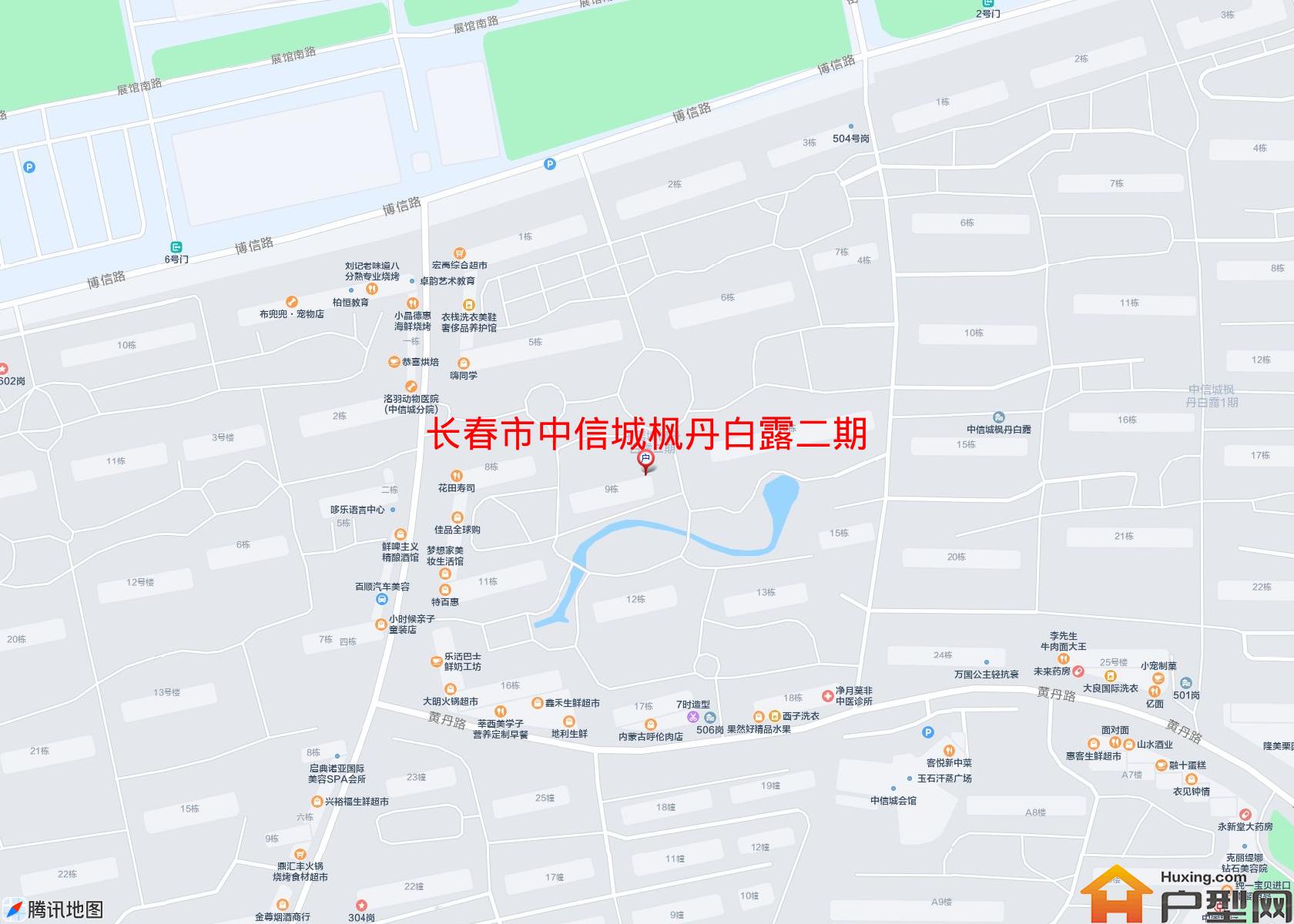 中信城枫丹白露二期小区 - 户型网