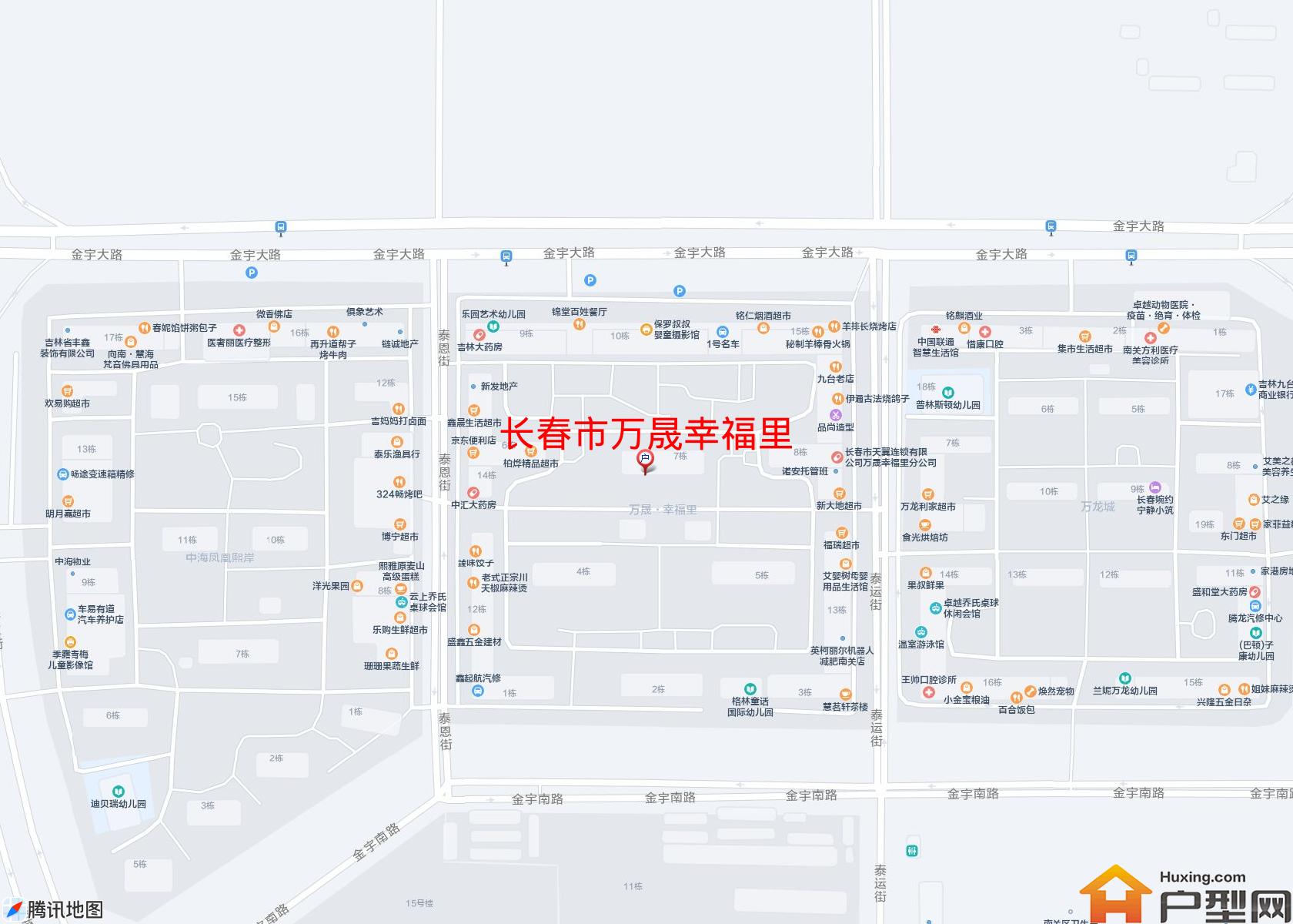 万晟幸福里小区 - 户型网